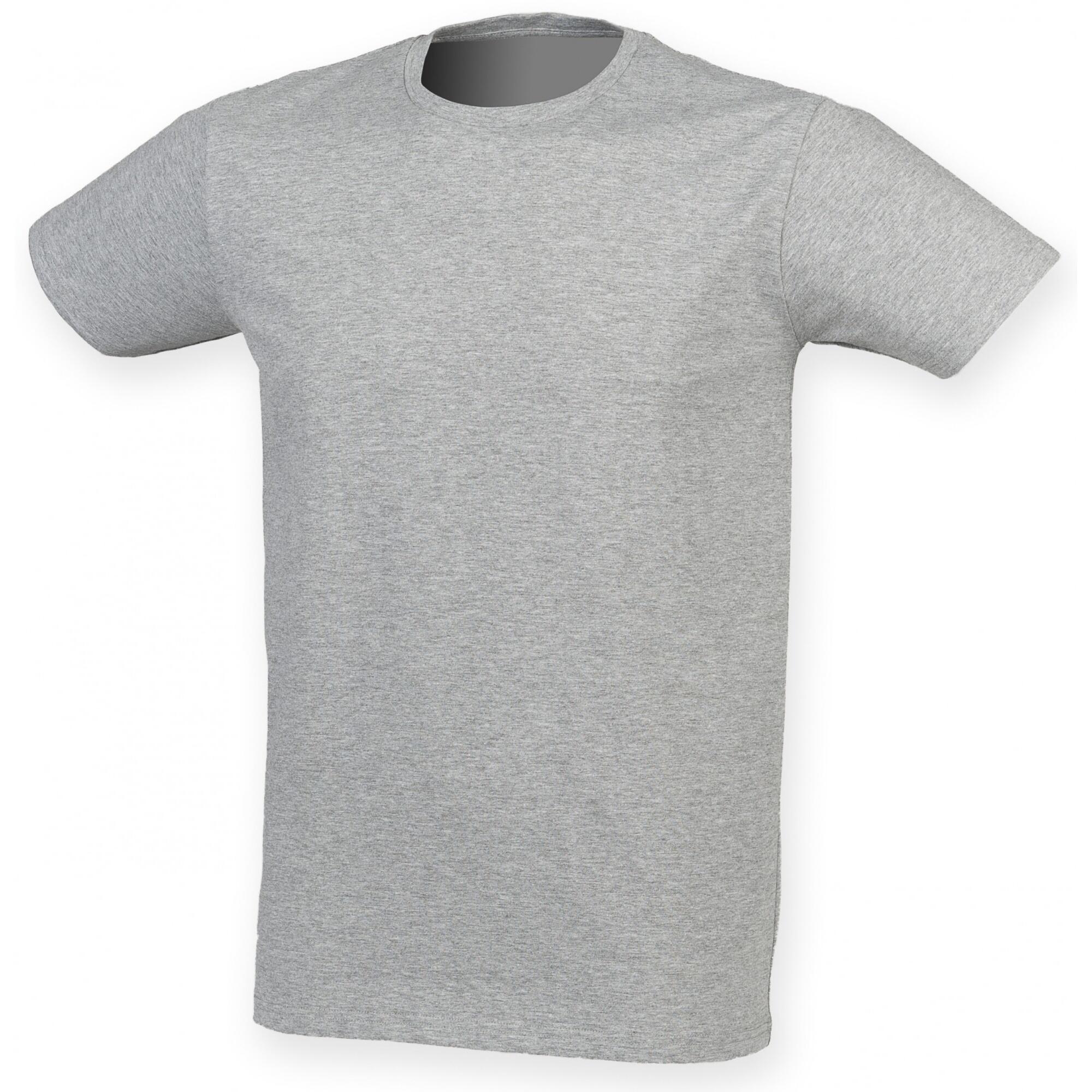 Skinni Fit Men Mens Feel Good Stretch Short Sleeve T-Shirt