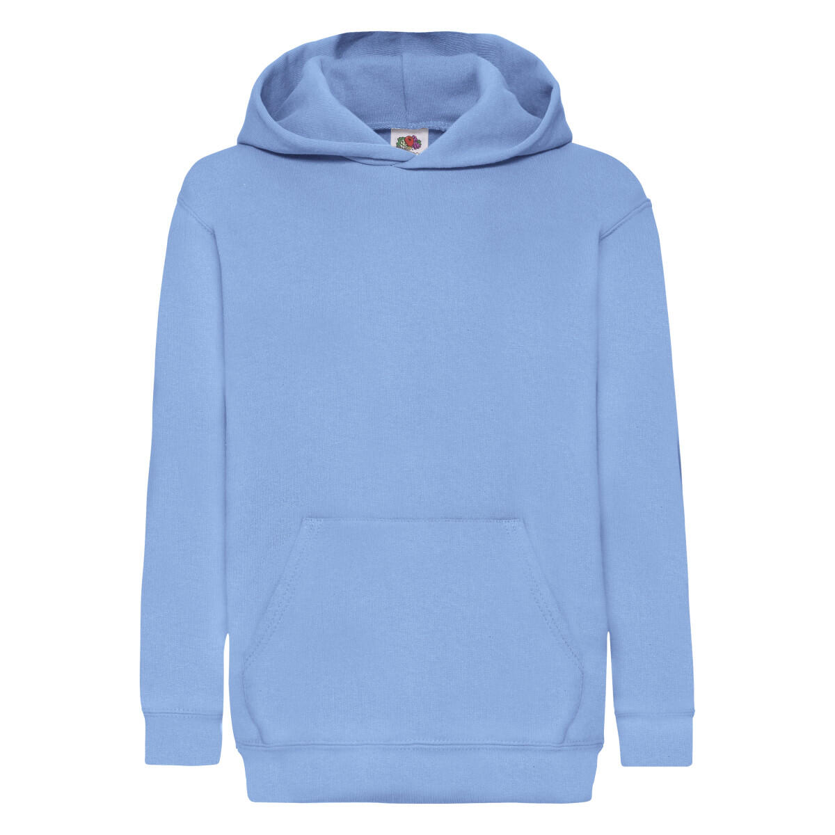 Fruit Of The Loom Childrens Unisex Hooded Sweatshirt / Hoodie