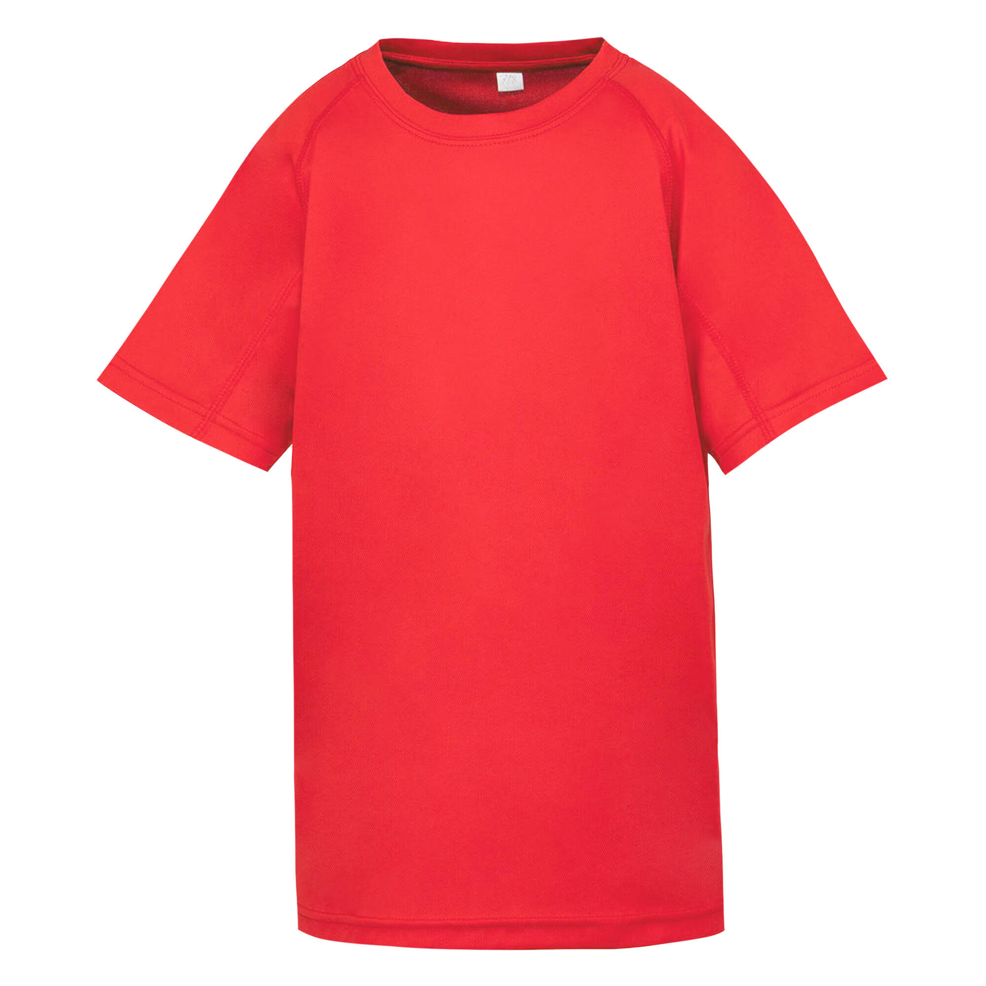 Spiro Childrens Boys Performance Aircool T-Shirt
