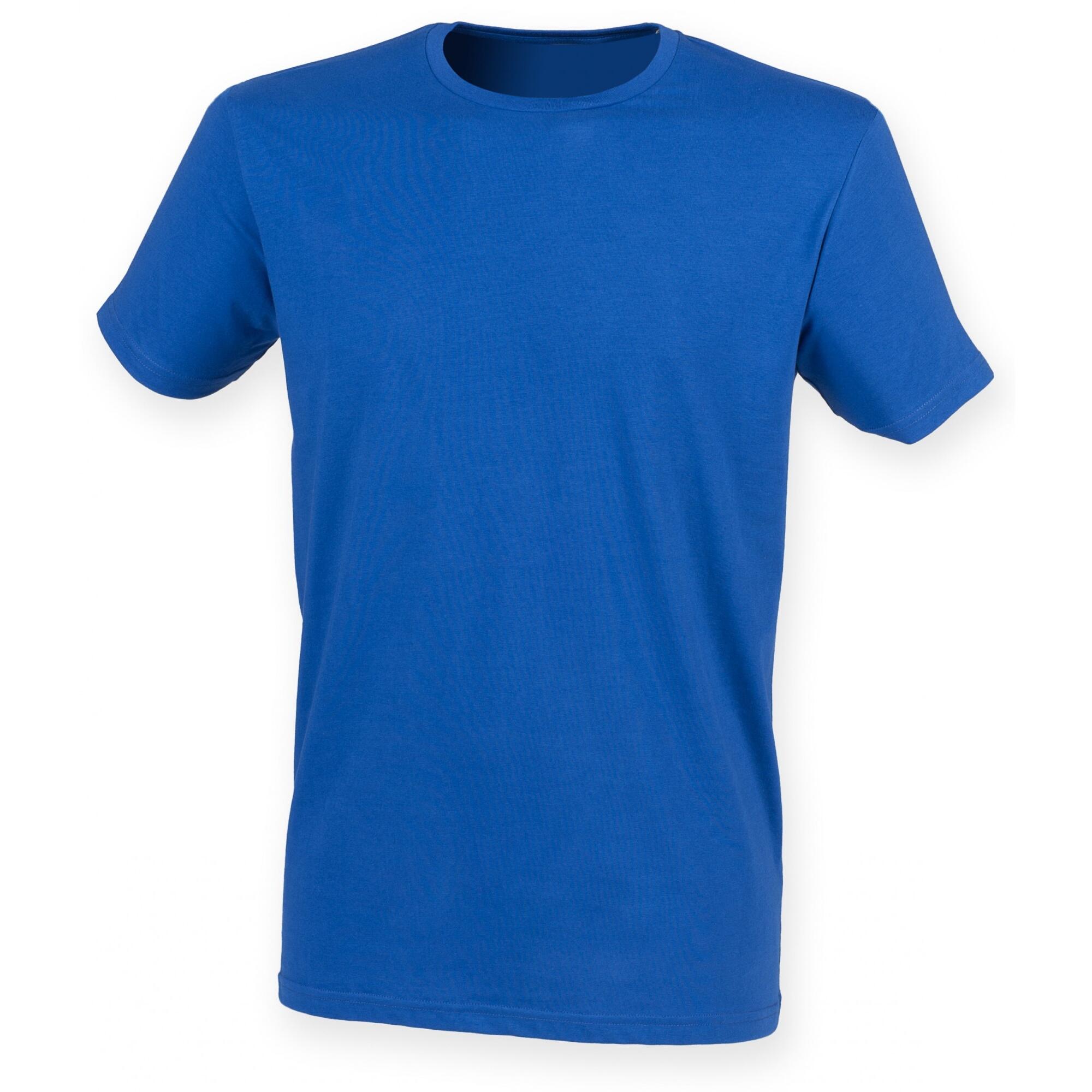 Skinni Fit Men Mens Feel Good Stretch Short Sleeve T-Shirt