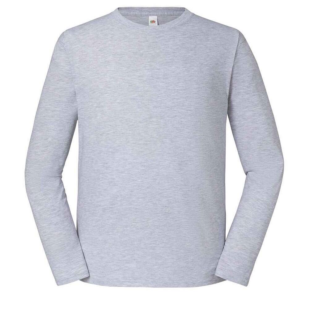 Fruit of the Loom Unisex Adult Iconic 195 Premium Long-Sleeved T-Shirt