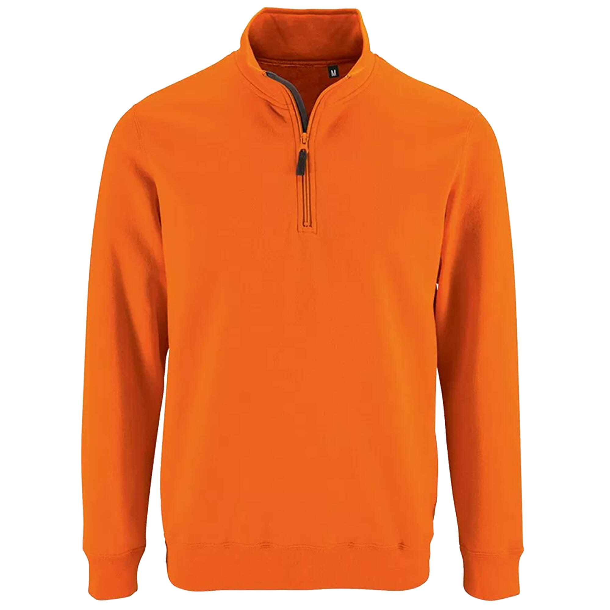 SOLS Mens Stan Contrast Zip Neck Sweatshirt
