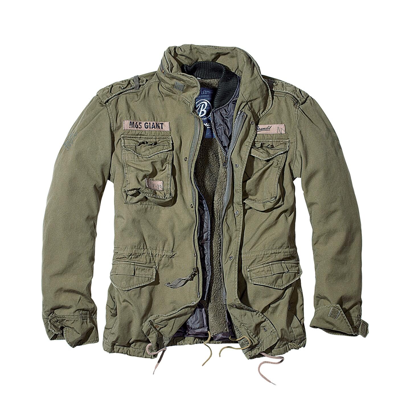 Build Your Brand Mens M65 Giant Jacket