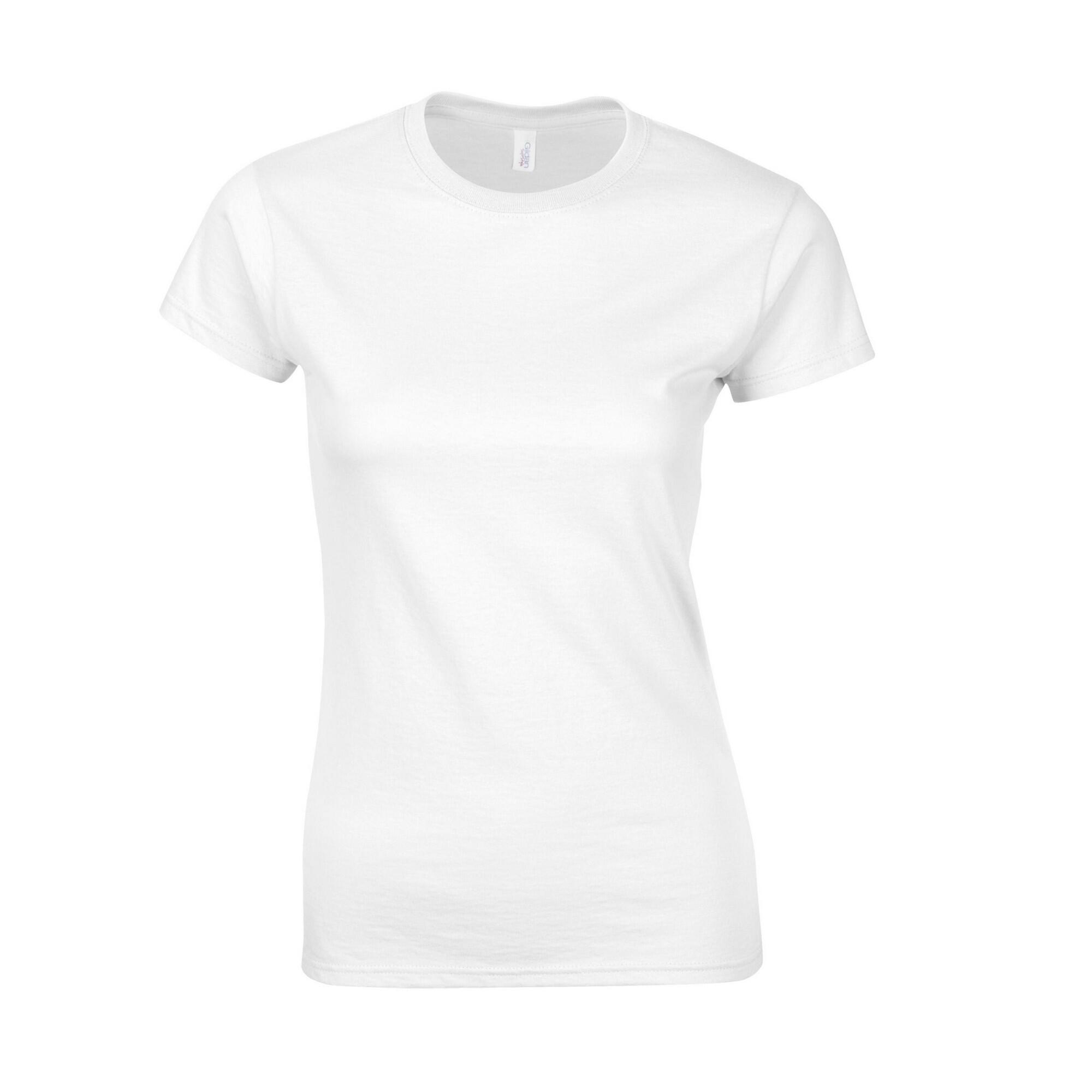 Gildan Womens/Ladies Ringspun Cotton Soft Touch Fitted T-Shirt