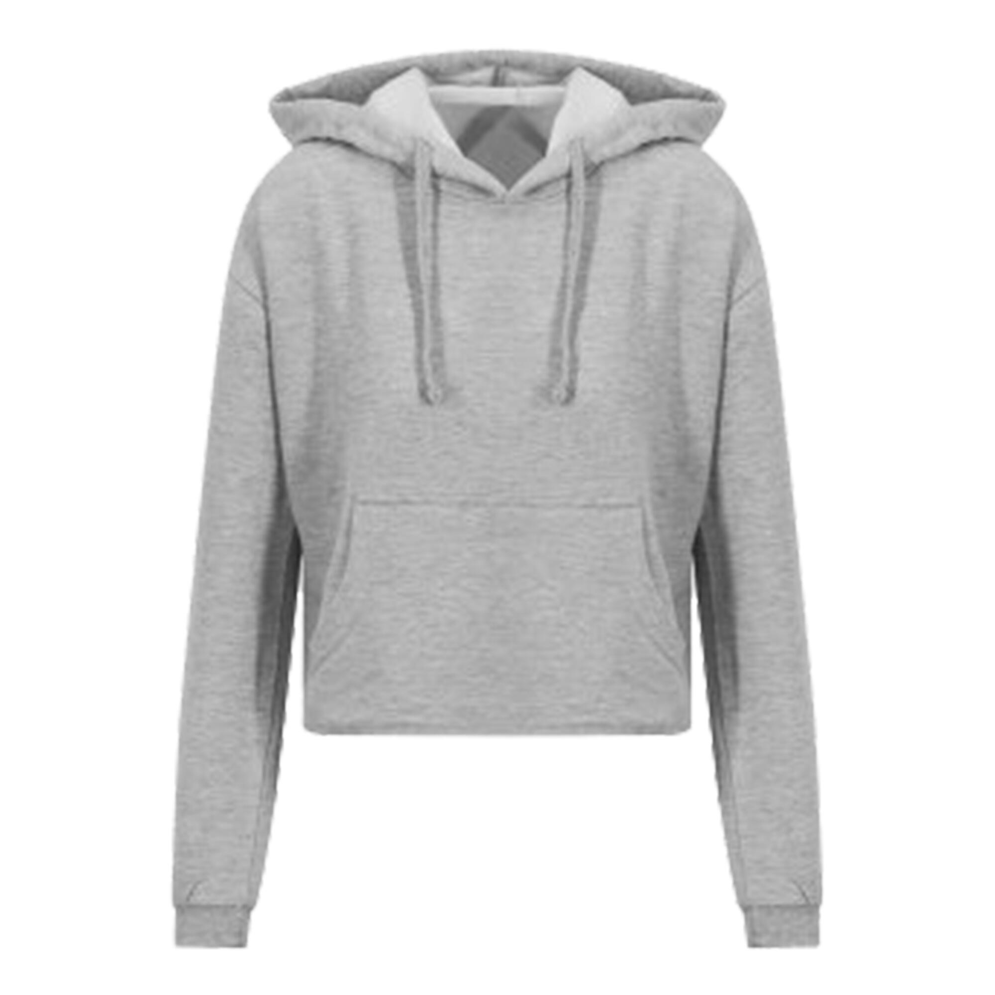 AWDis Just Hoods Womens/Ladies Girlie Cropped Hoodie