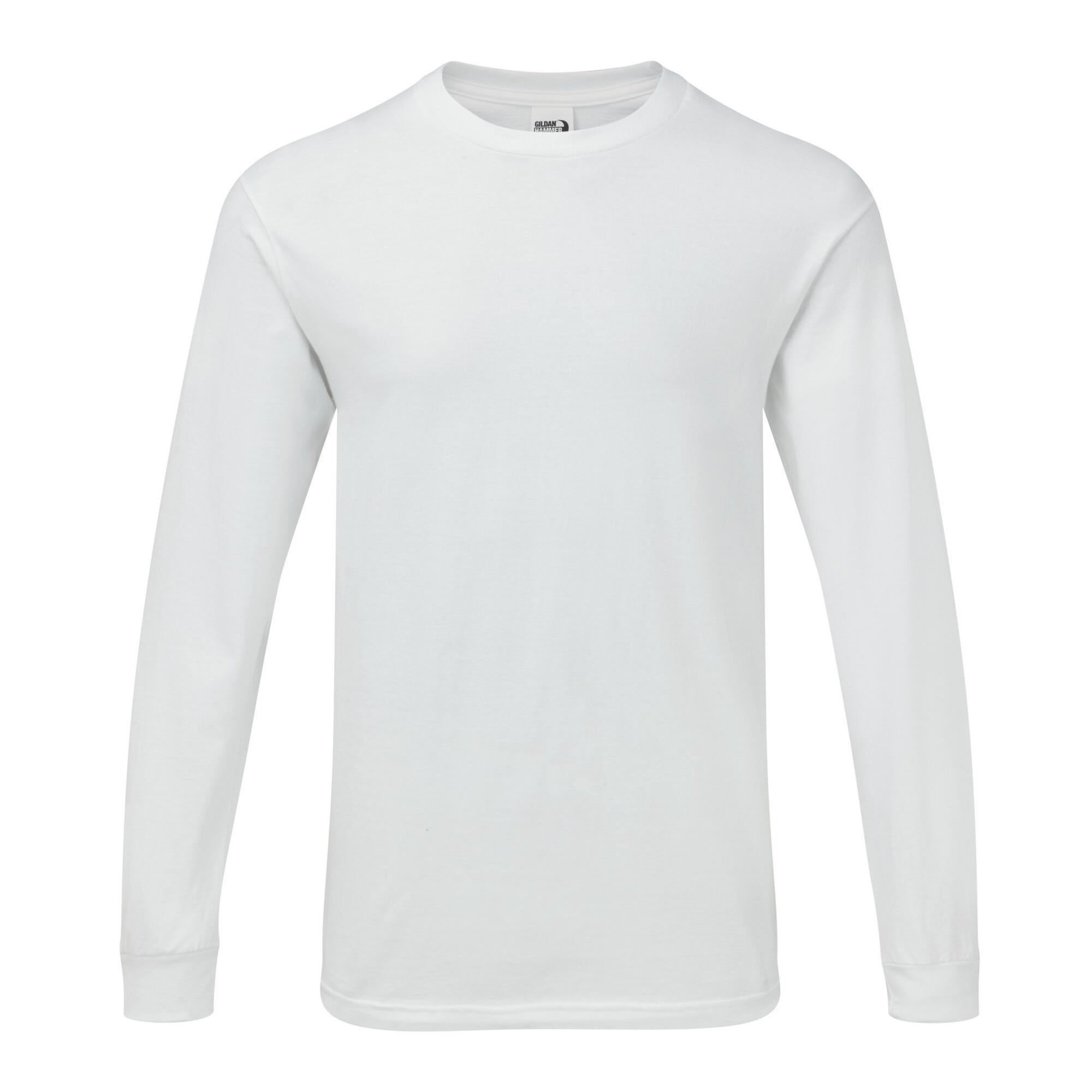 Gildan Mens Hammer Heavyweight Long Sleeve T-Shirt