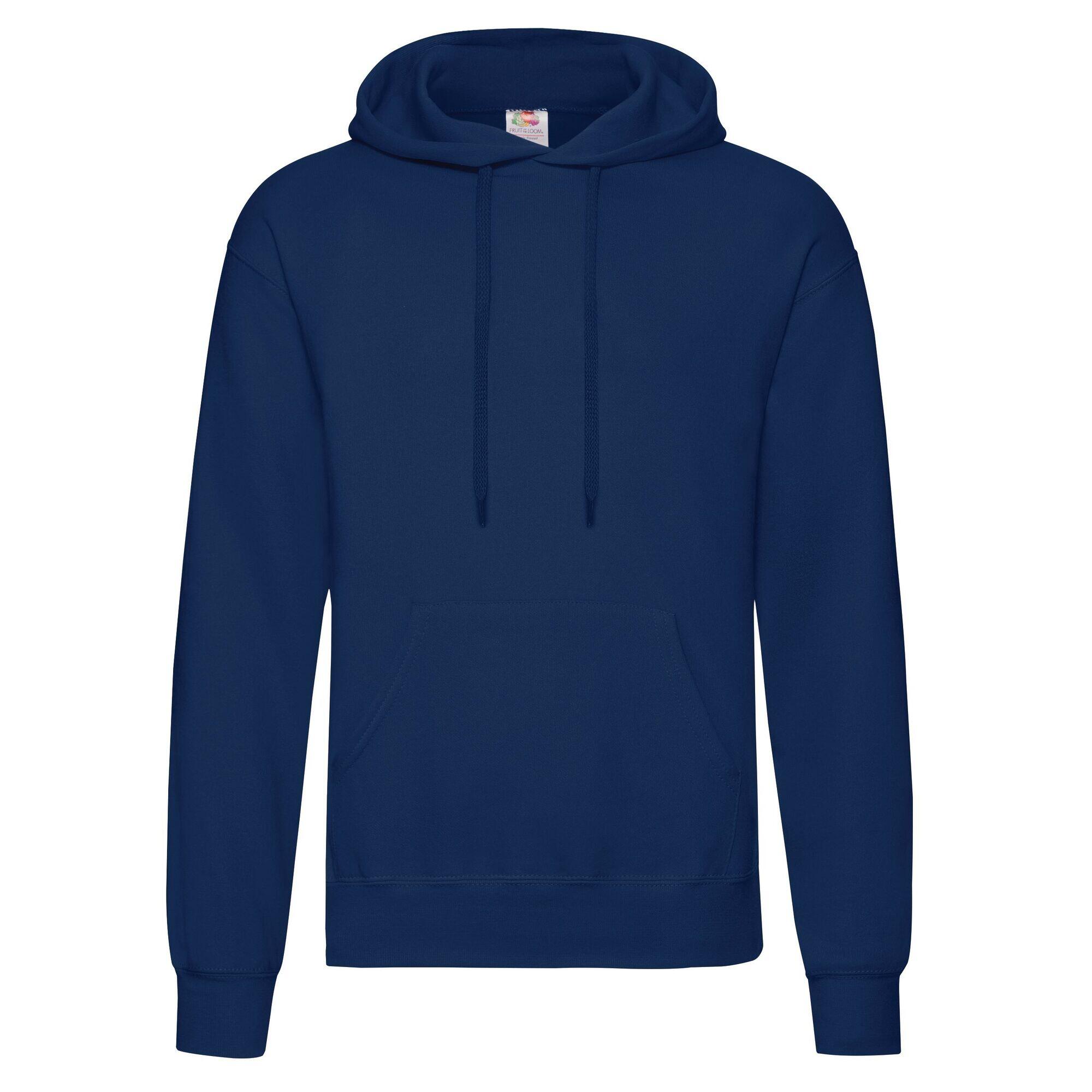 Fruit Of The Loom Unisex Adults Classic Hooded Sweatshirt