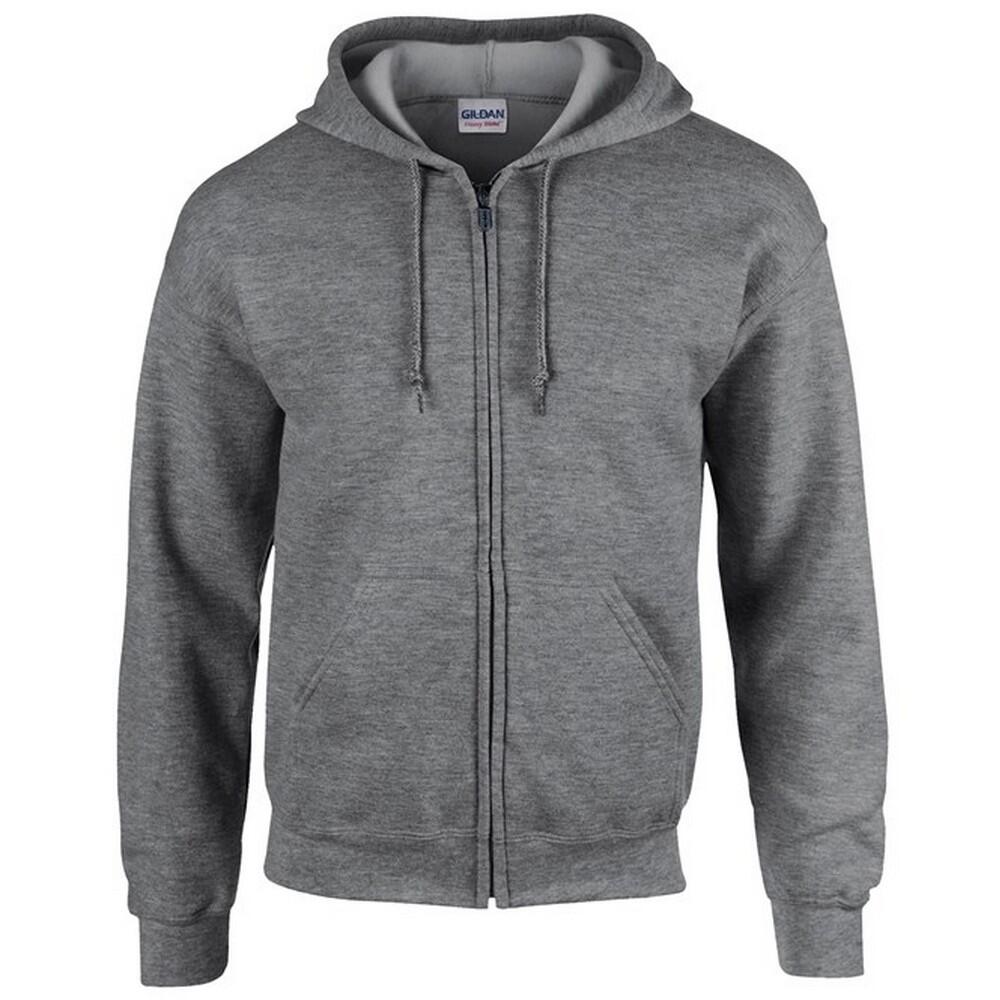 Gildan Unisex Adult Heavy Blend Full Zip Full Zip Hoodie