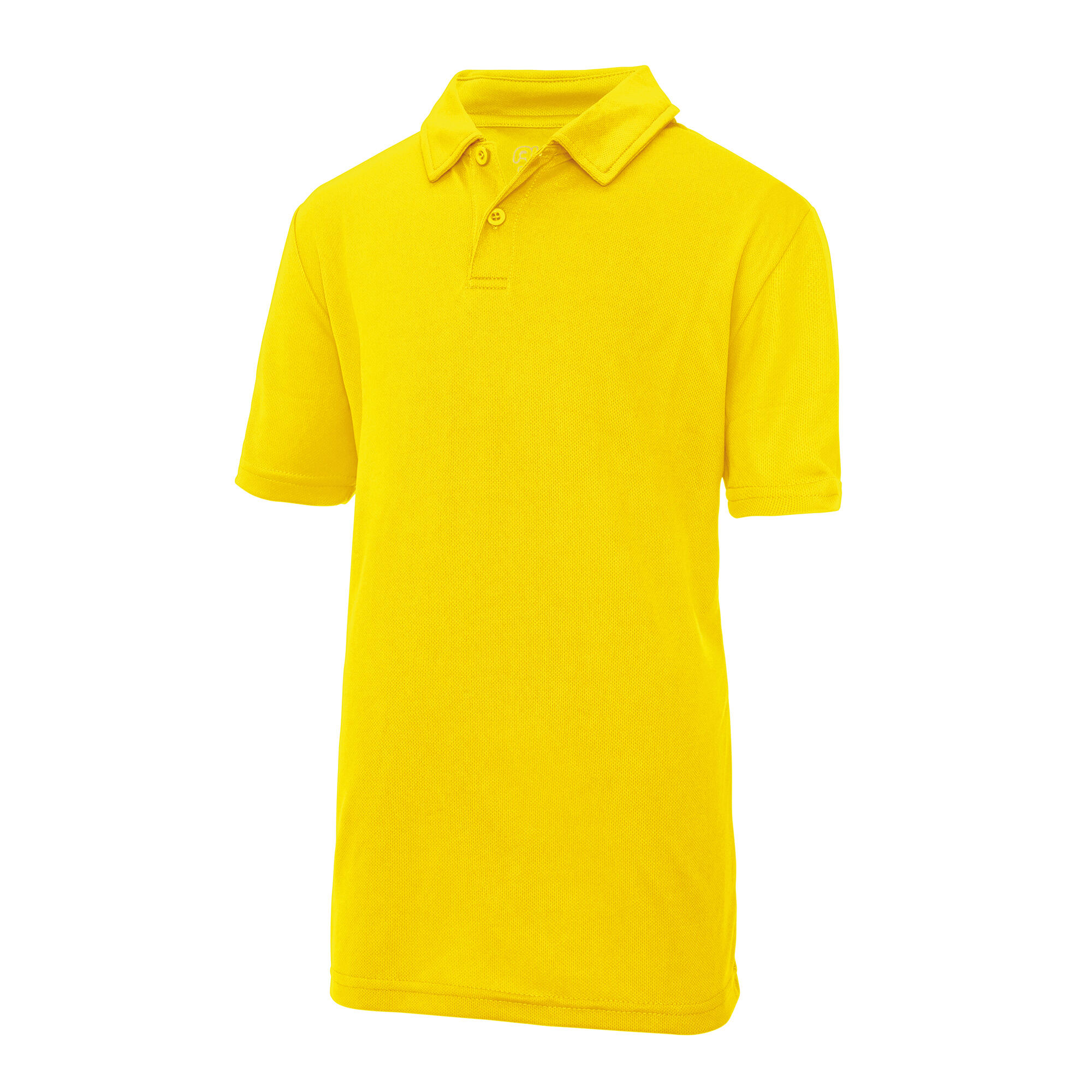 Just Cool Kids Unisex Sports Polo Plain Shirt (Pack of 2)