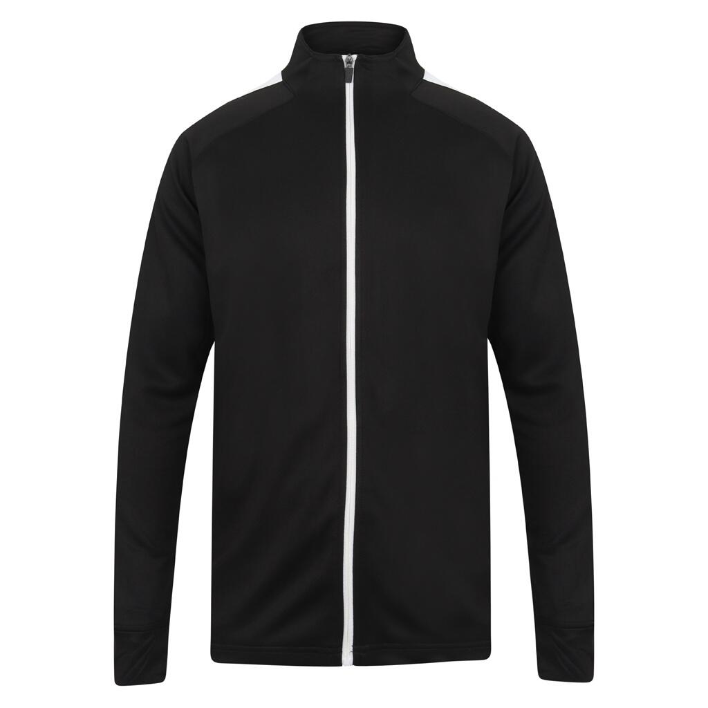 Finden & Hales Mens Knitted Tracksuit Top