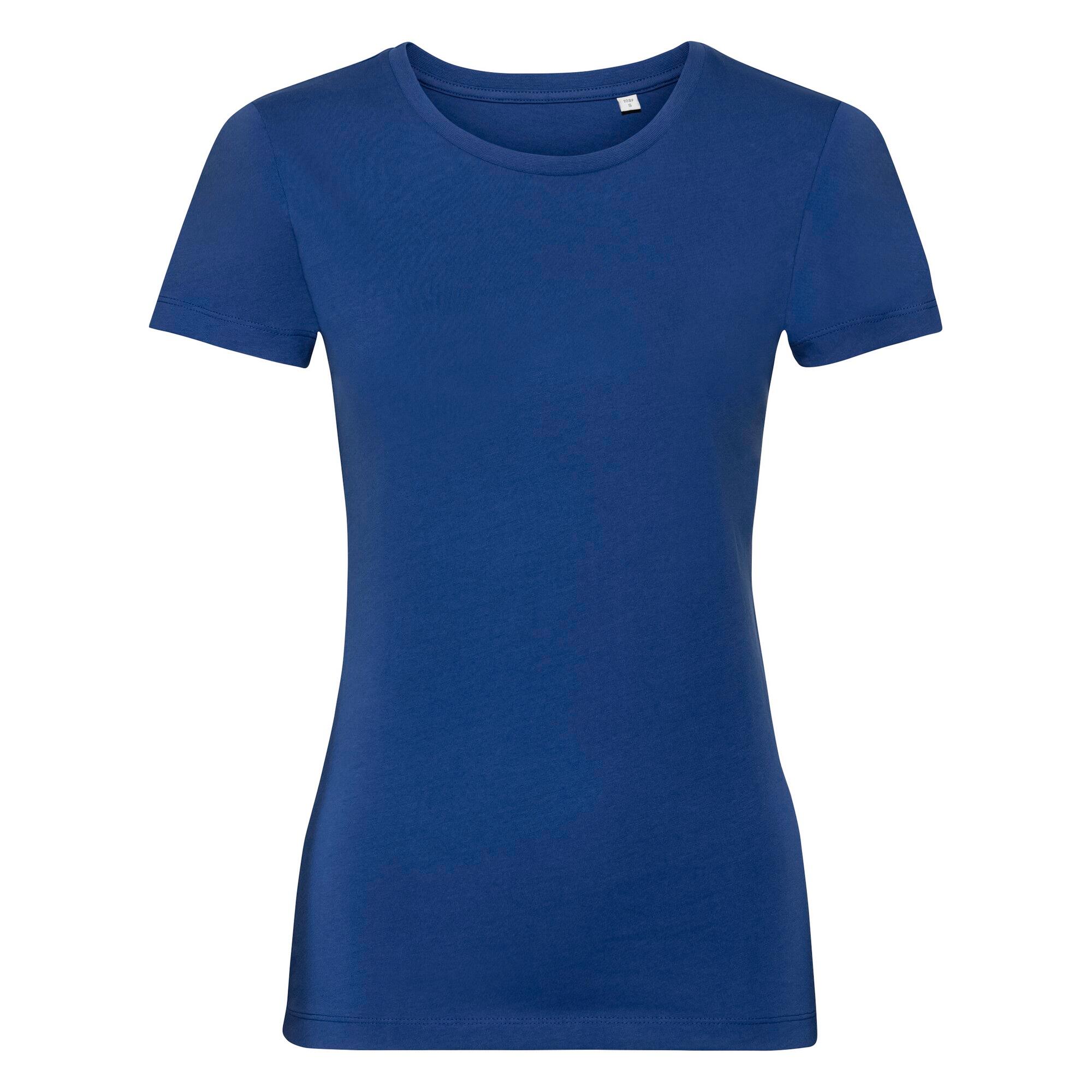 Russell Womens Ladies Authentic Pure Organic Tee