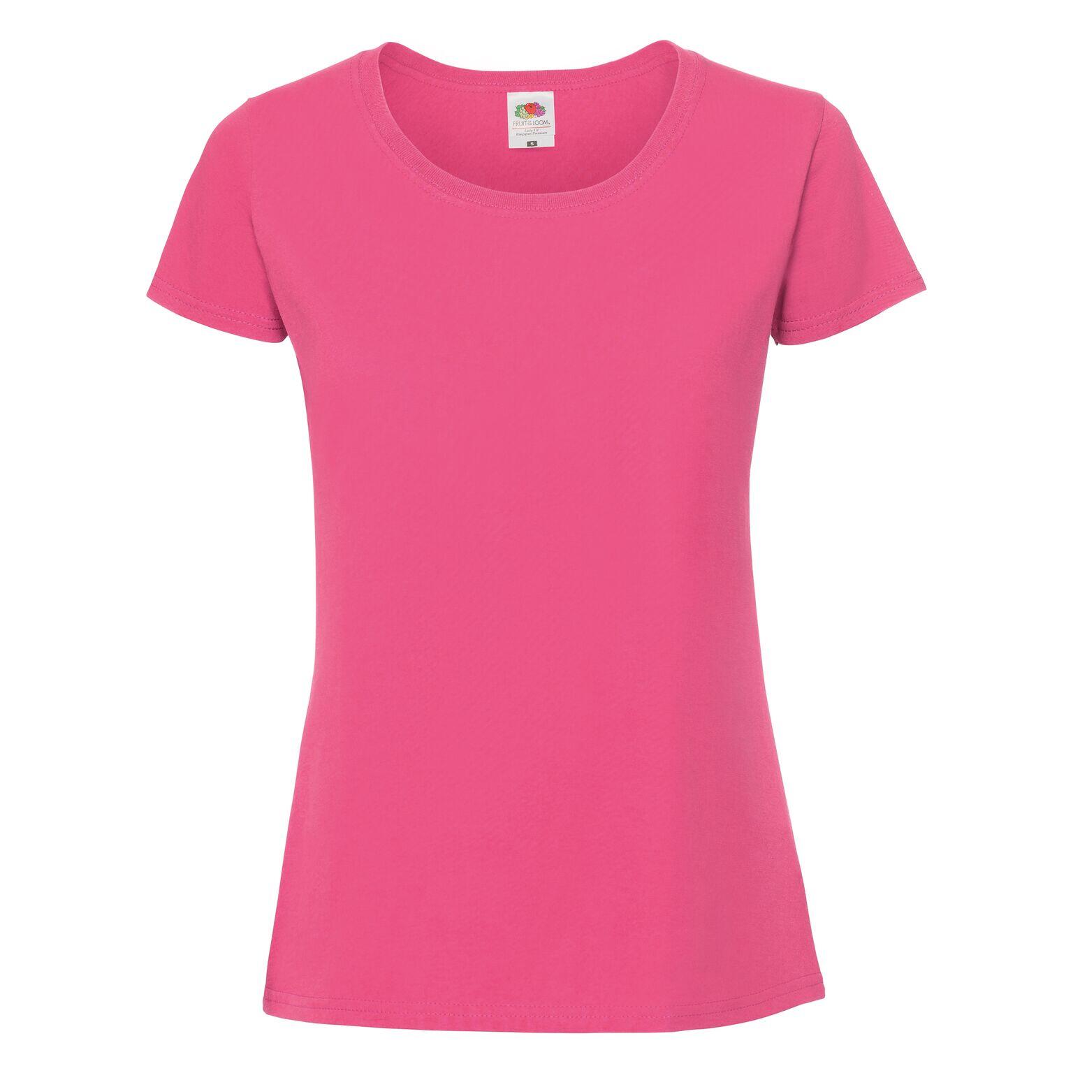 Fruit Of The Loom Womens/Ladies Fit Ringspun Premium Tshirt