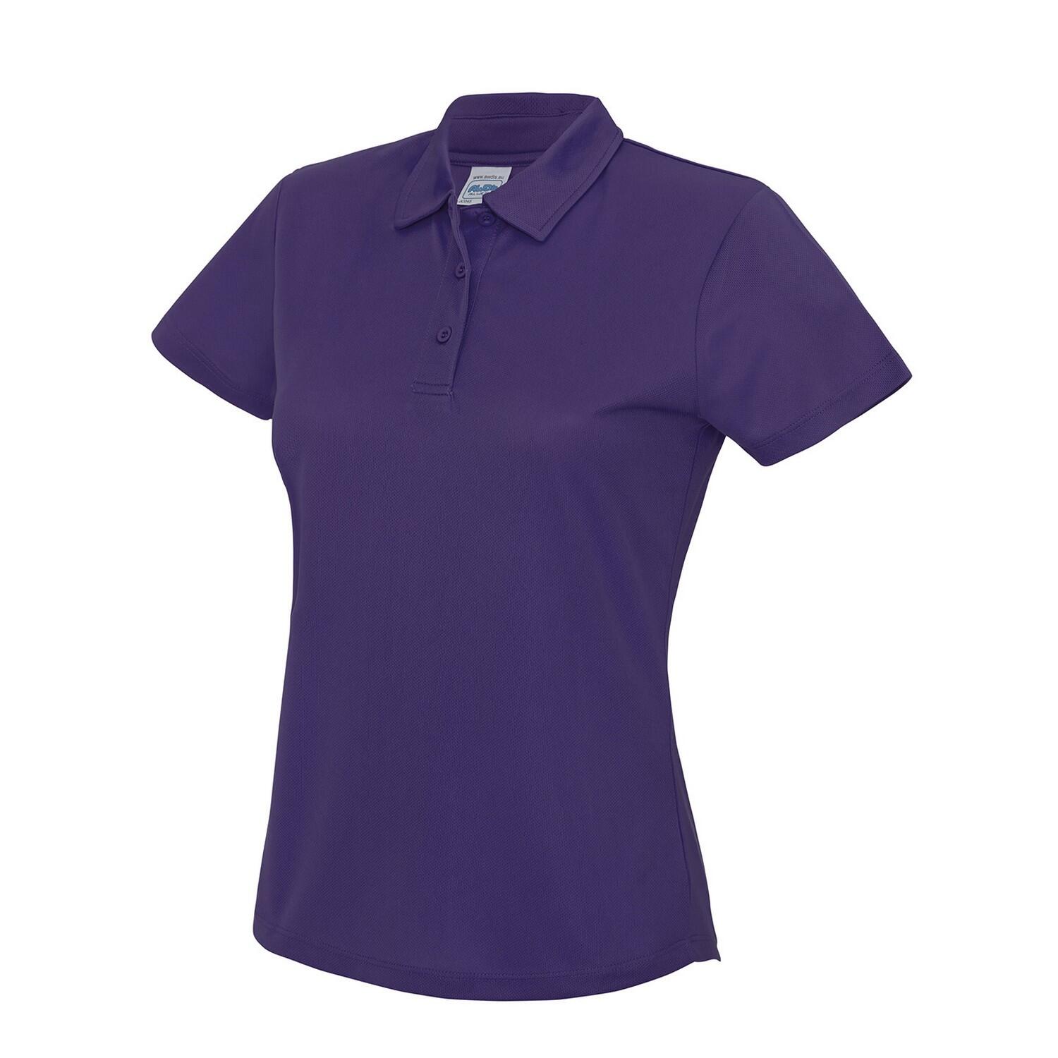 Awdis Womens/Ladies Moisture Wicking Lady Fit Polo Shirt