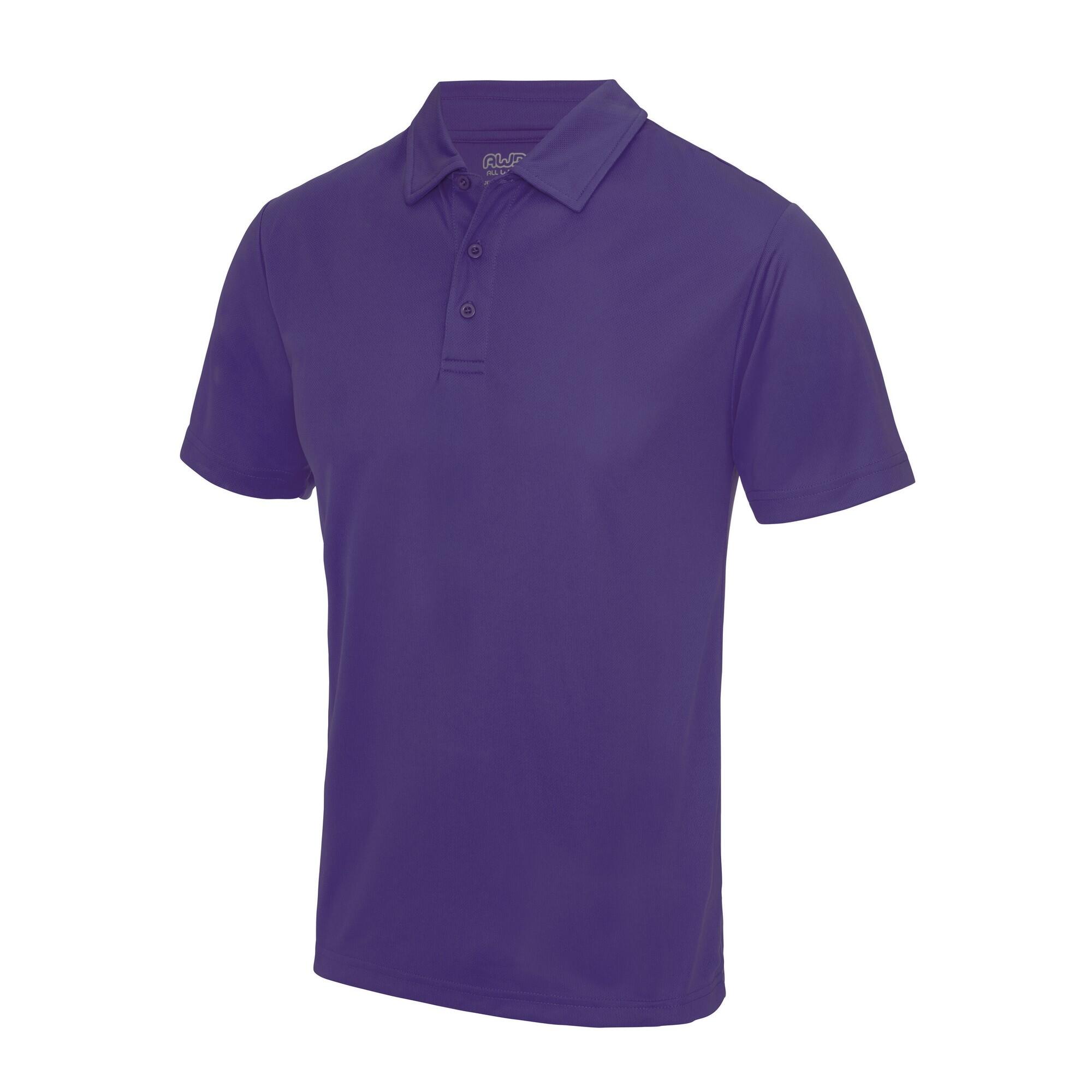 AWDis Just Cool Mens Plain Sports Polo Shirt