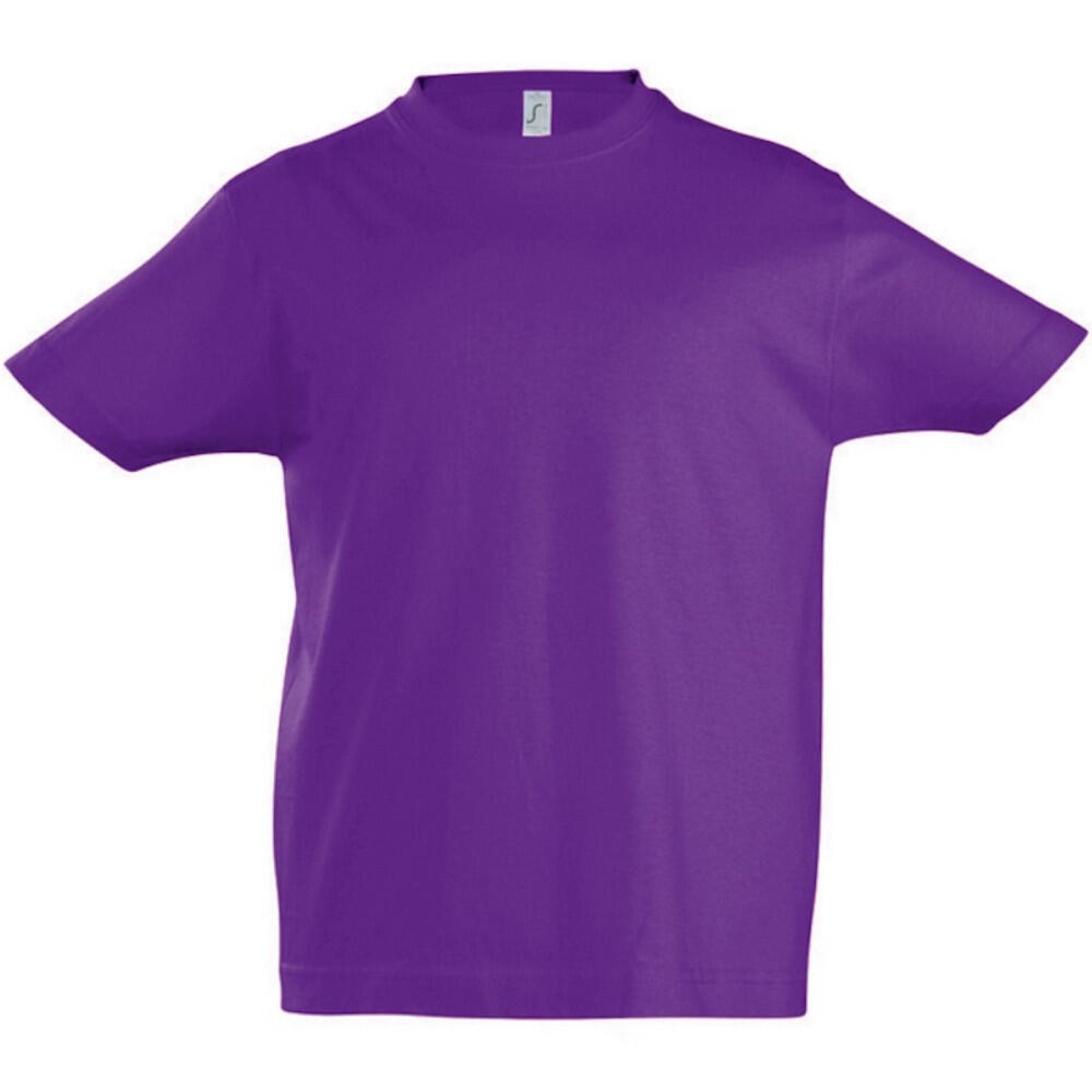 SOLS Kids Unisex Imperial Heavy Cotton Short Sleeve T-Shirt