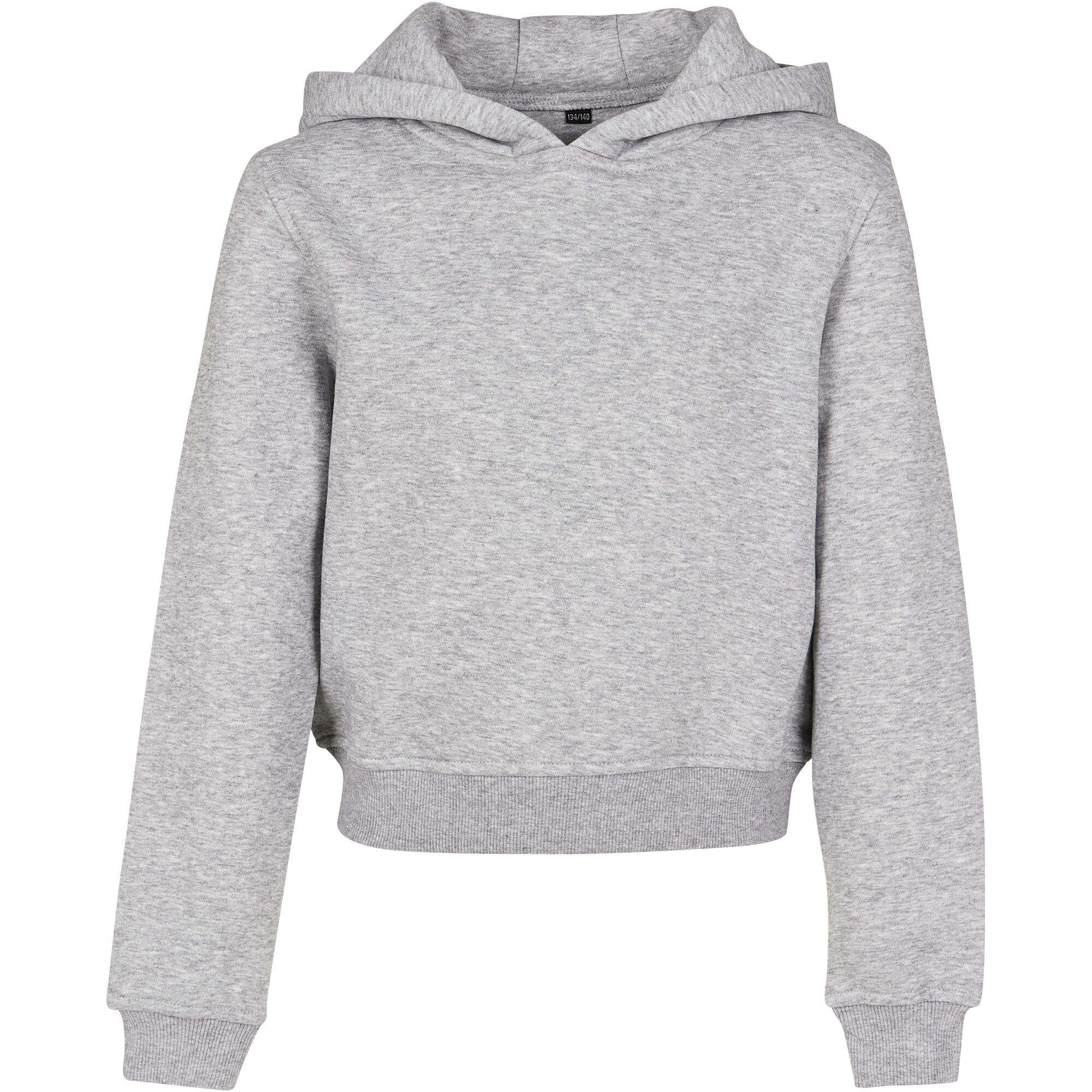 Build Your Brand Girls Cropped Hoodie