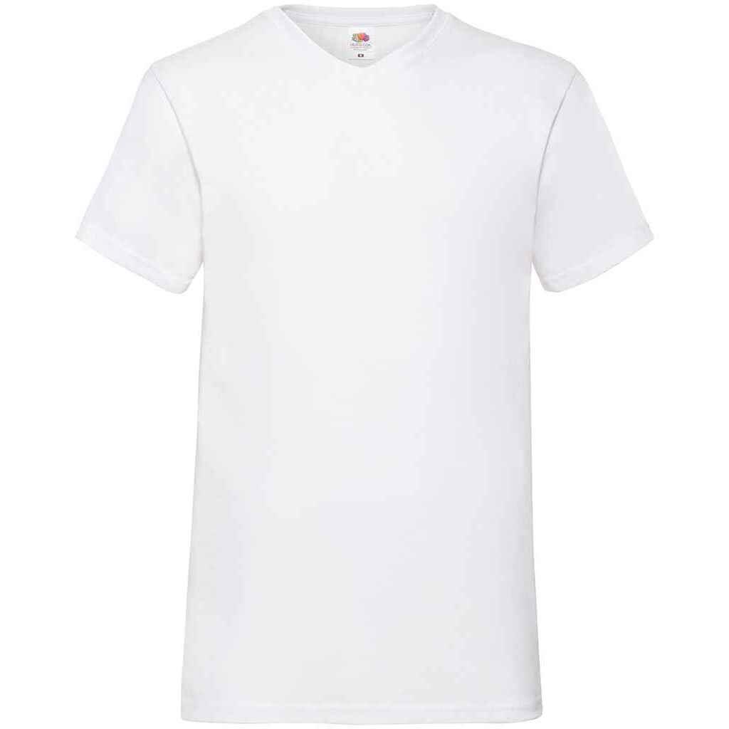 Fruit of the Loom Unisex Adult Valueweight V Neck T-Shirt