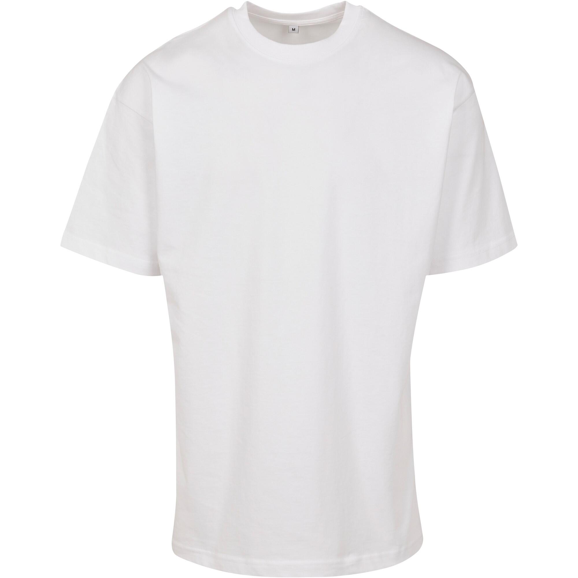 Build Your Brand Unisex Adults Wide Cut Jersey T-Shirt
