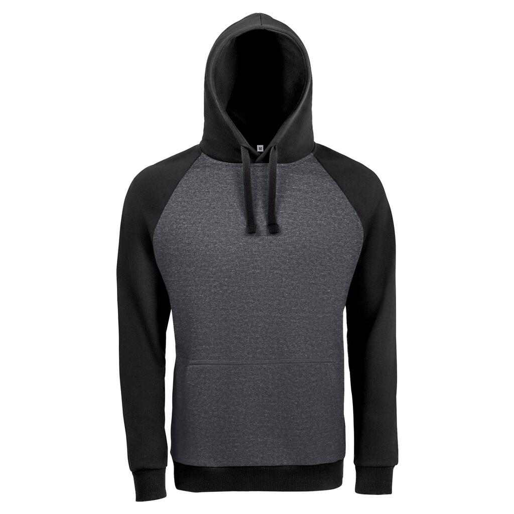 SOLS Unisex Seattle Contrast Raglan Hoodie