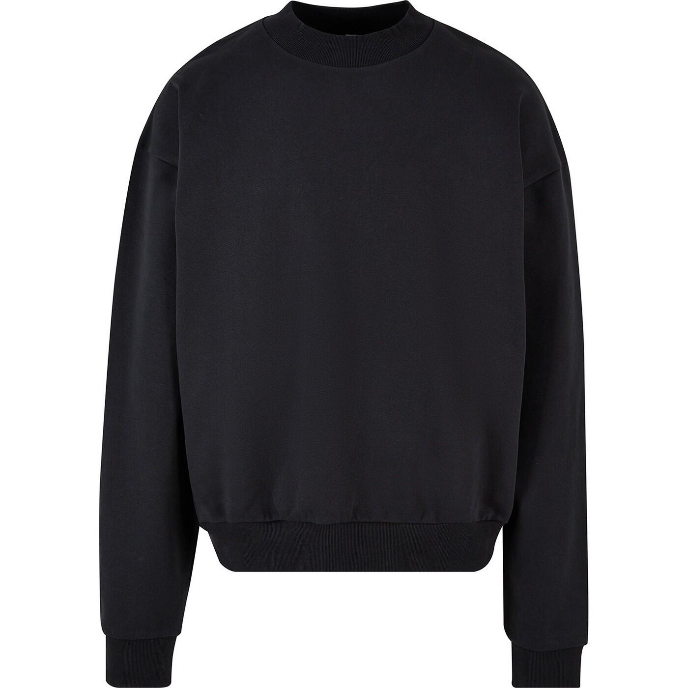 Build Your Brand Mens Ultra Heavy Crew Neck Sweatshirt