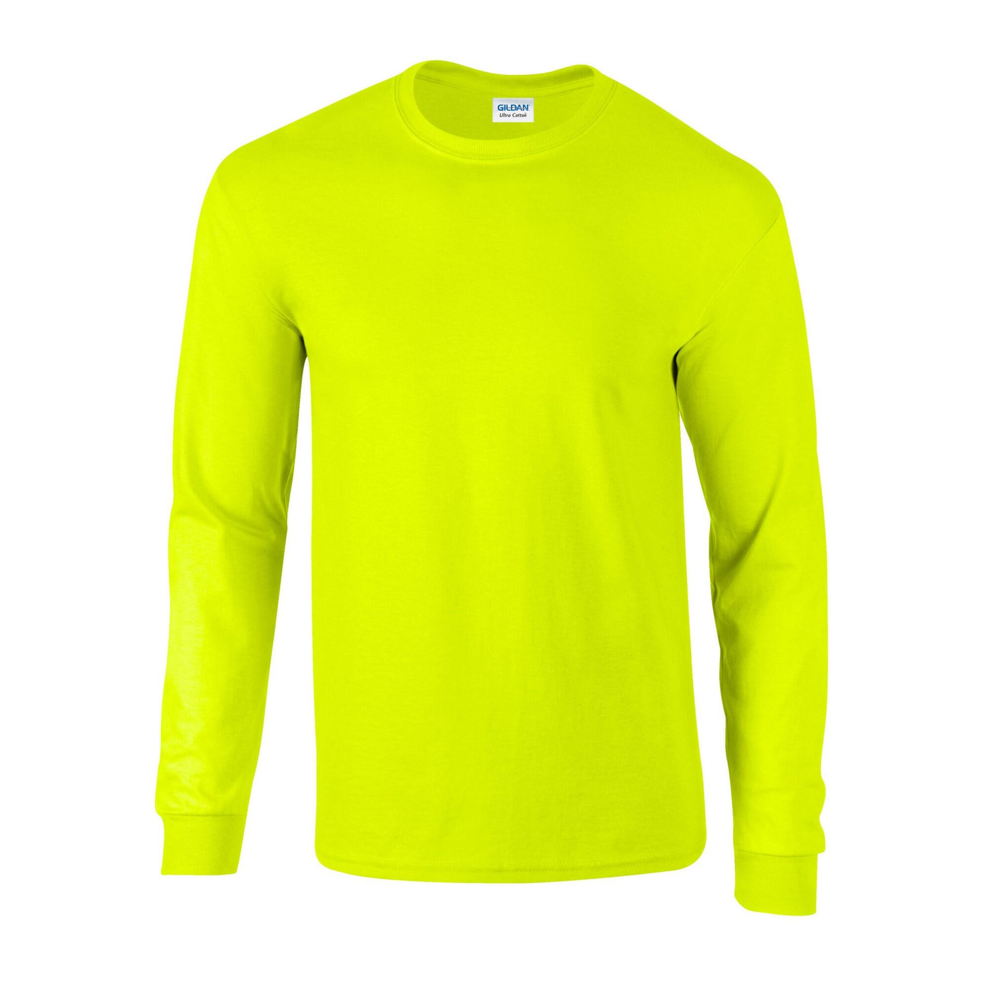 Gildan Unisex Adult Ultra Plain Cotton Long-Sleeved T-Shirt