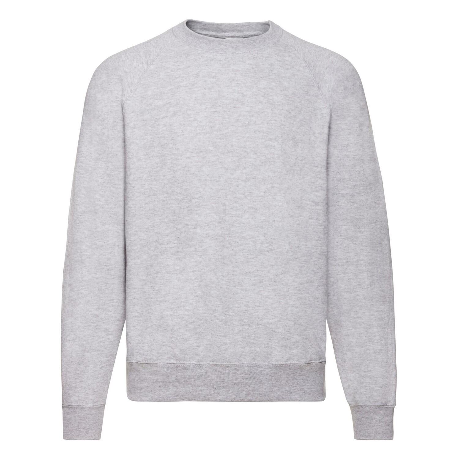 Fruit of the Loom Unisex Adult Classic Heather Raglan Sweatshirt