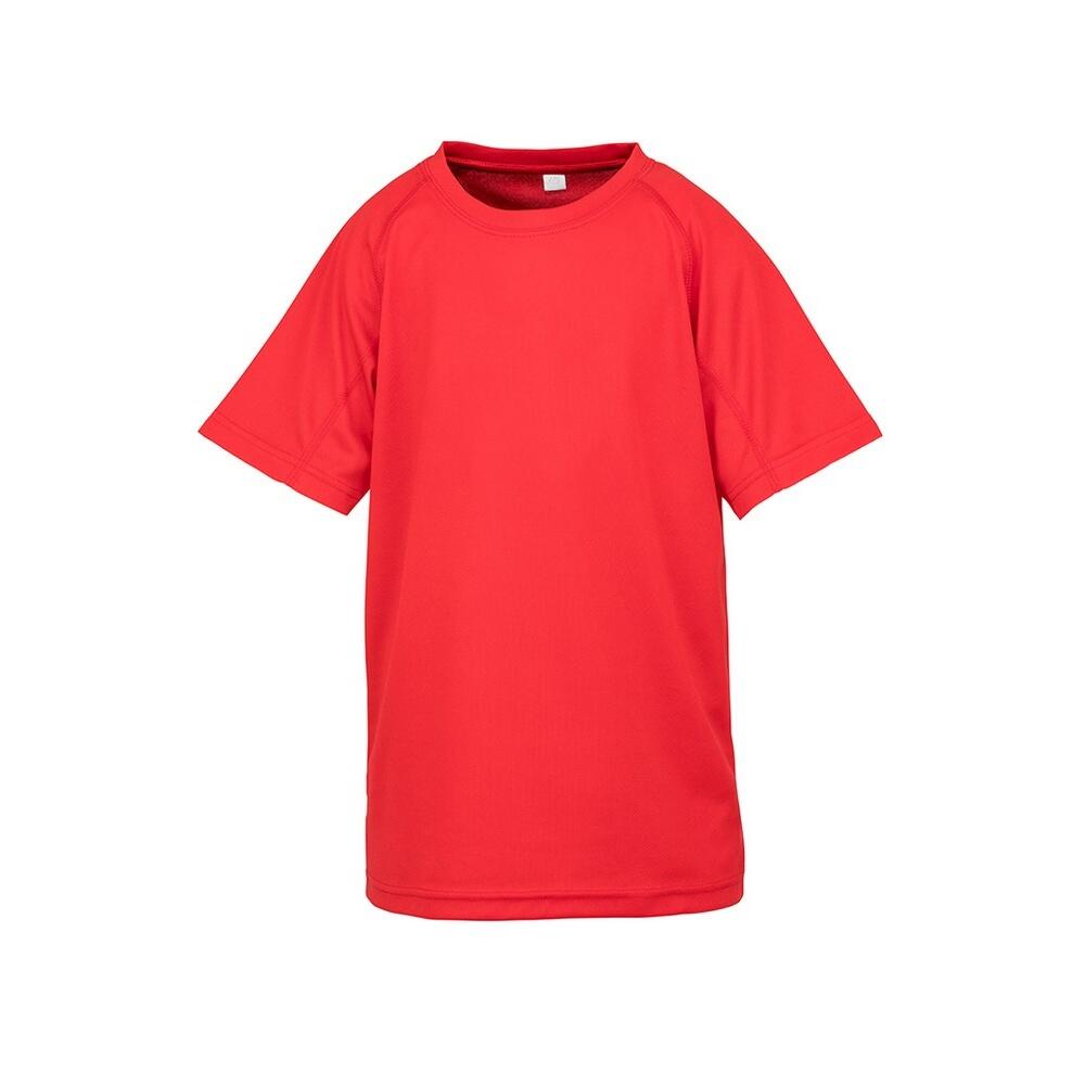 Spiro Chidlrens/Kids Impact Performance Aircool T-Shirt