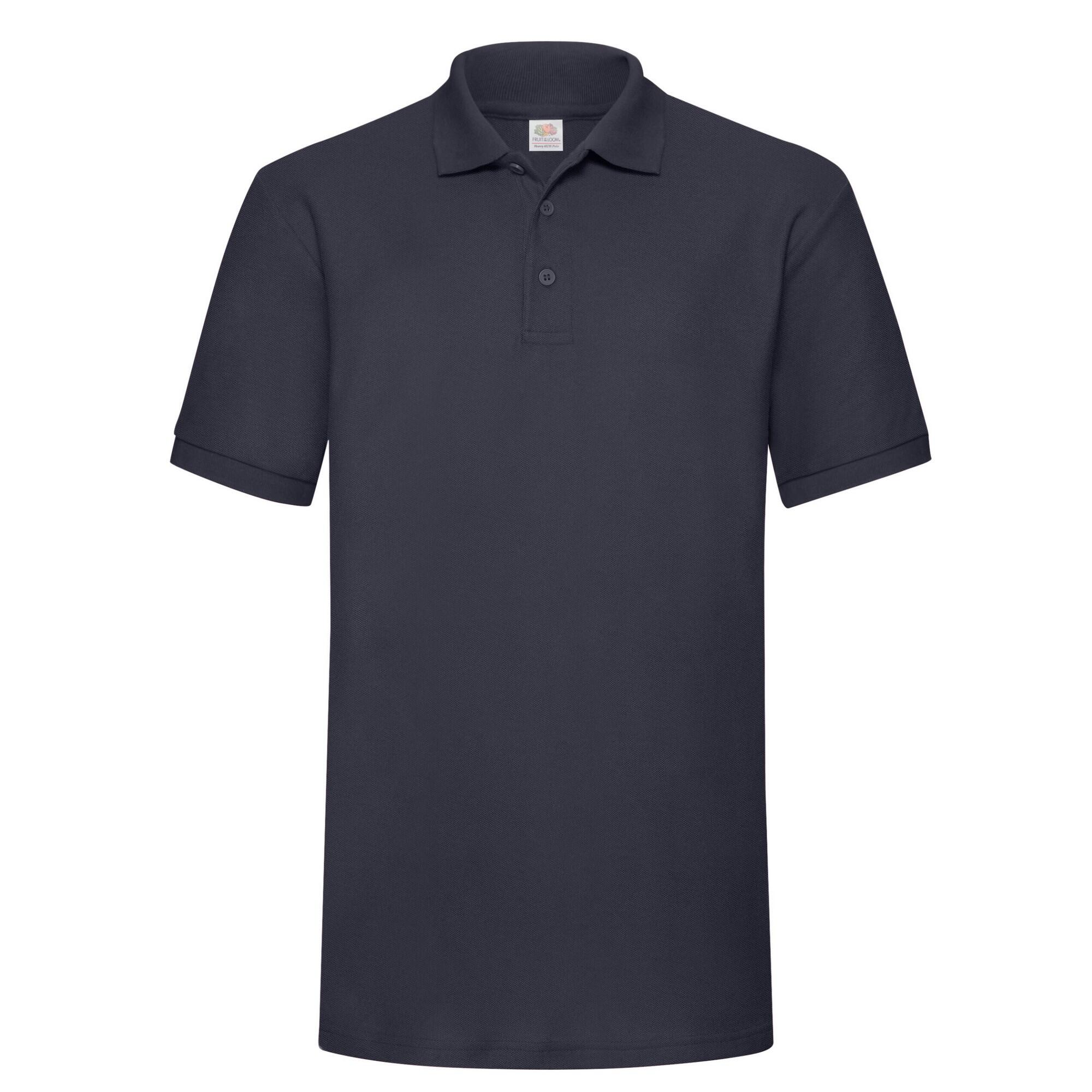 Fruit of the Loom Mens Polycotton Pique Heavy Polo Shirt