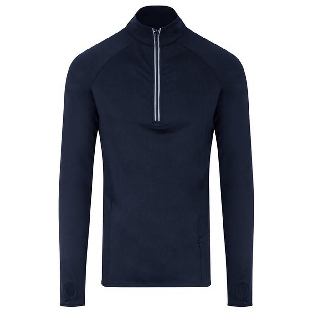 Awdis Mens Cool-Flex Half Zip Long-Sleeved Top