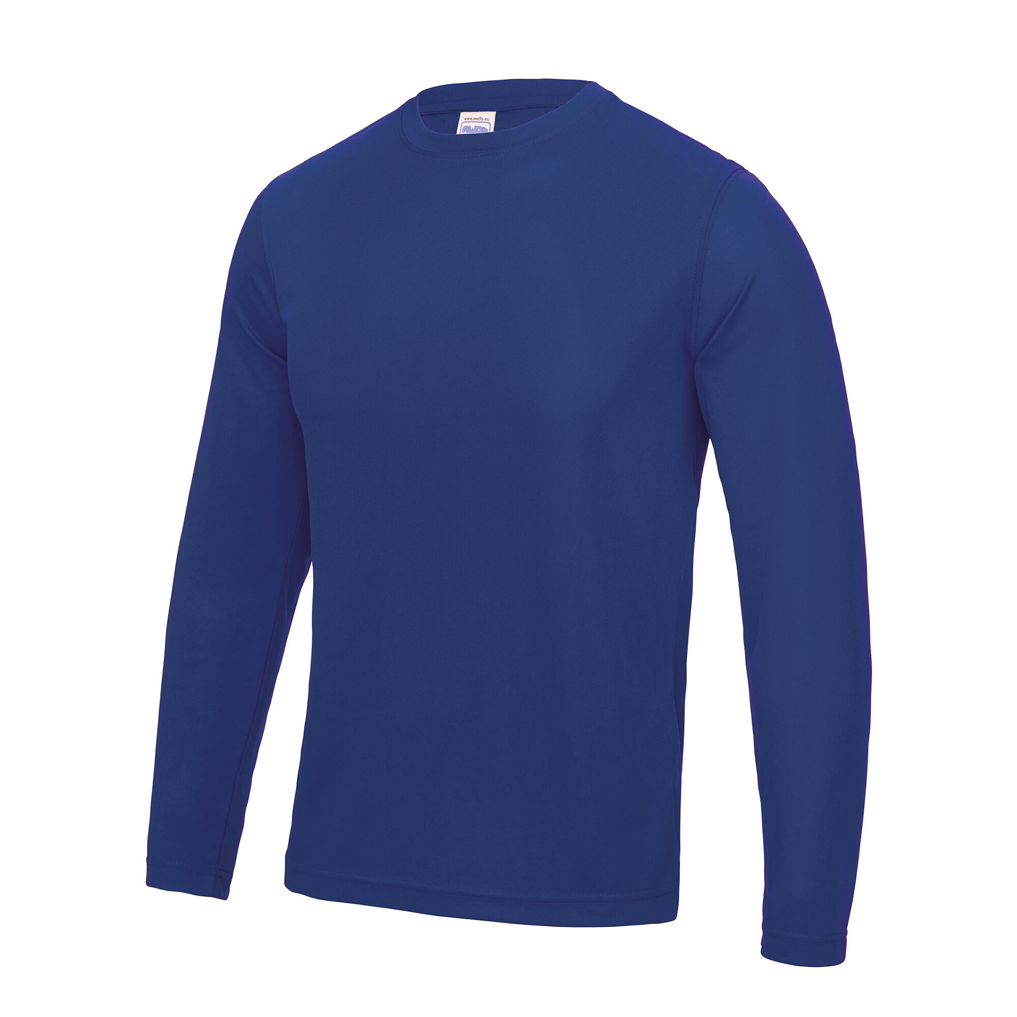 AWDis Just Cool Mens Long Sleeve Cool Sports Performance Plain T-Shirt