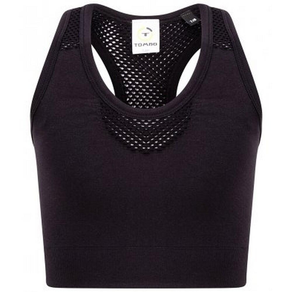 Tombo Kids/Childrens/Girls Seamless Crop Top