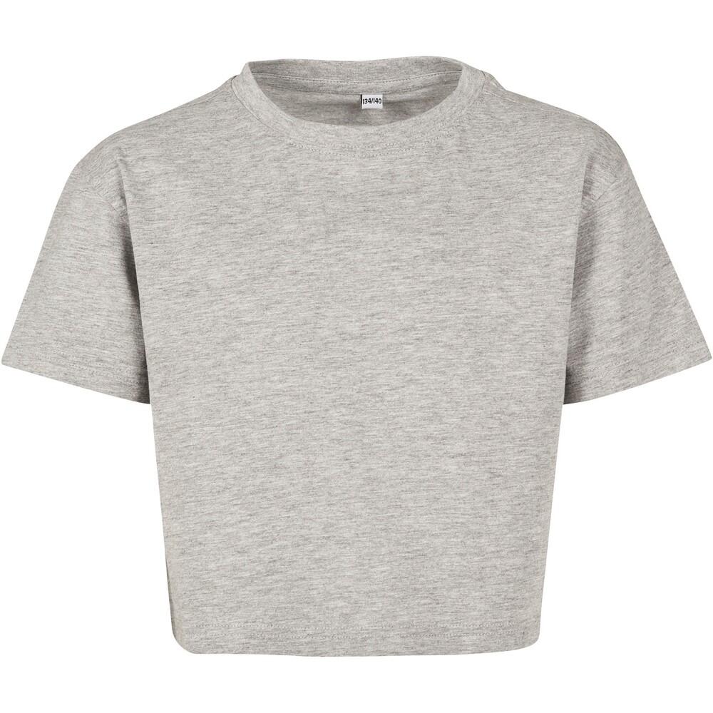 Build Your Brand Girls Cropped T-Shirt