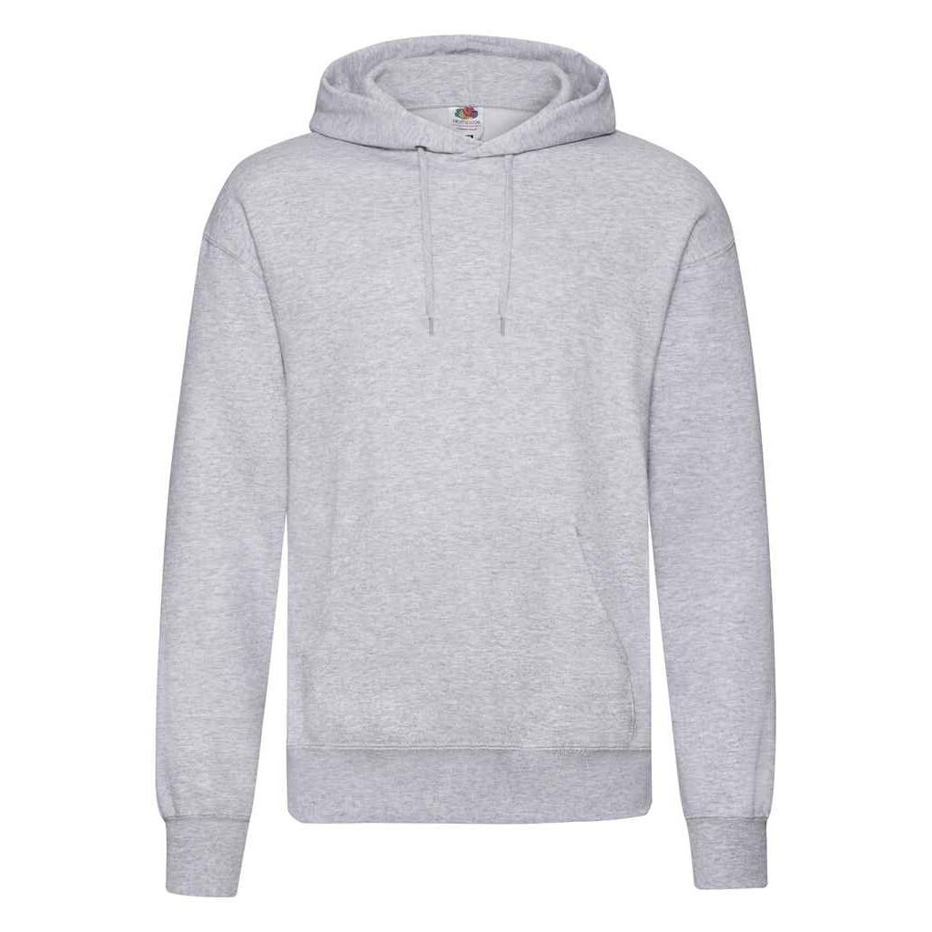 Fruit of the Loom Mens Classic Heather Hooded Sweatshirt