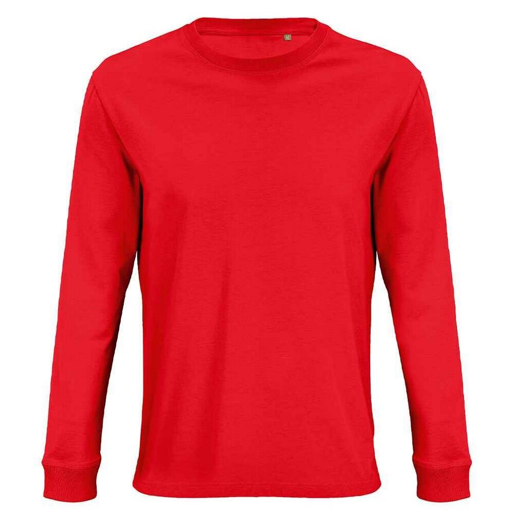 SOLS Unisex Adult Pioneer Organic Cotton Long-Sleeved T-Shirt