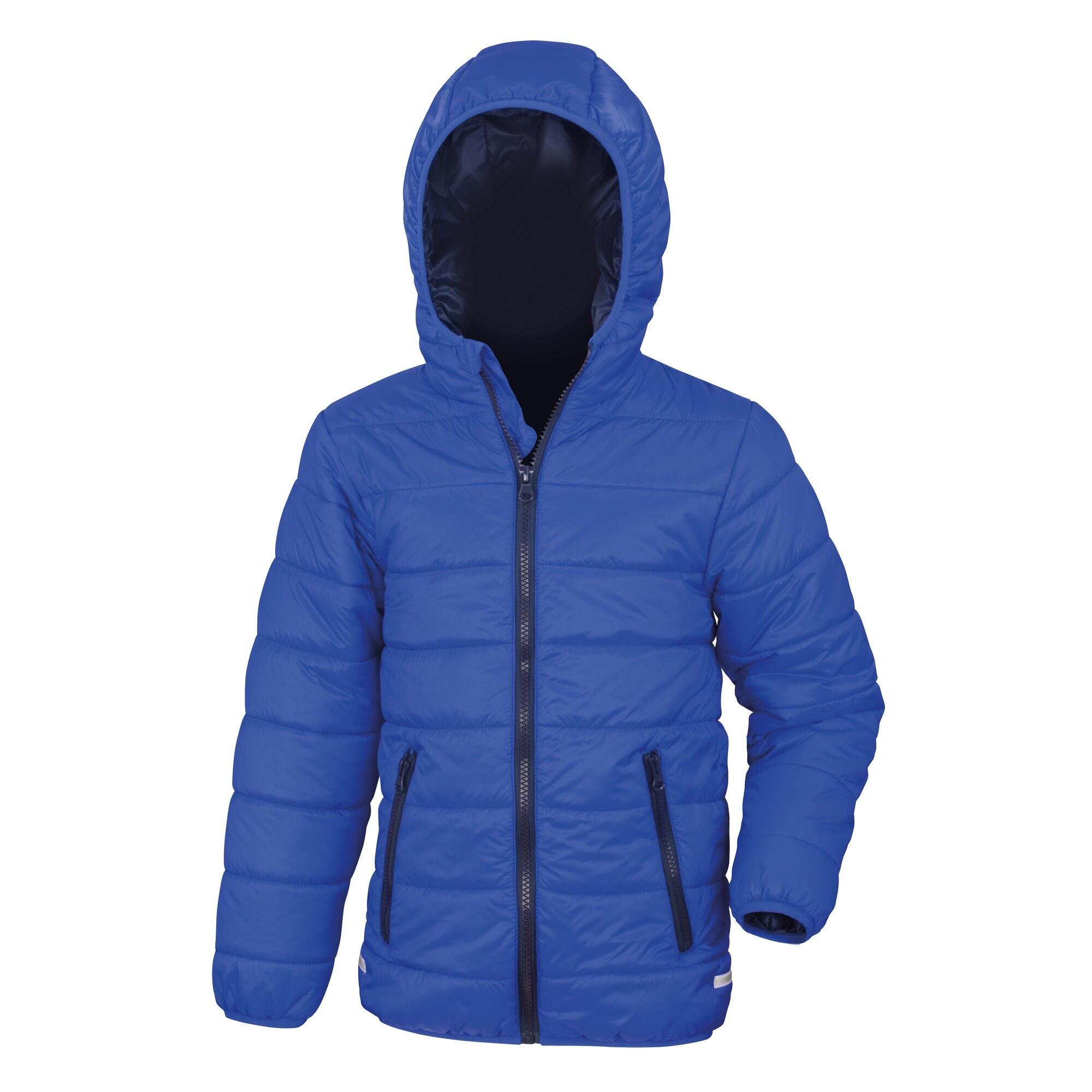Result Core Childrens/Kids Junior Padded Showerproof & Windproof Jacket