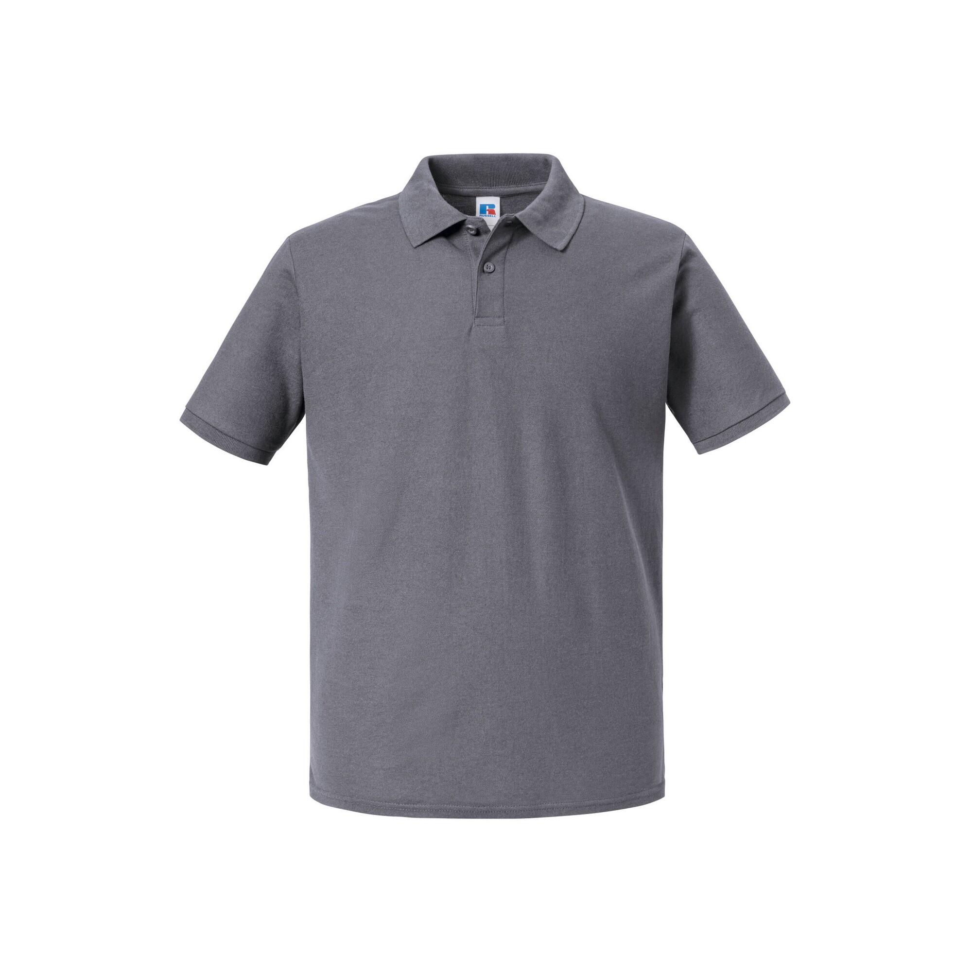 Russell Mens Authentic Pique Polo Shirt