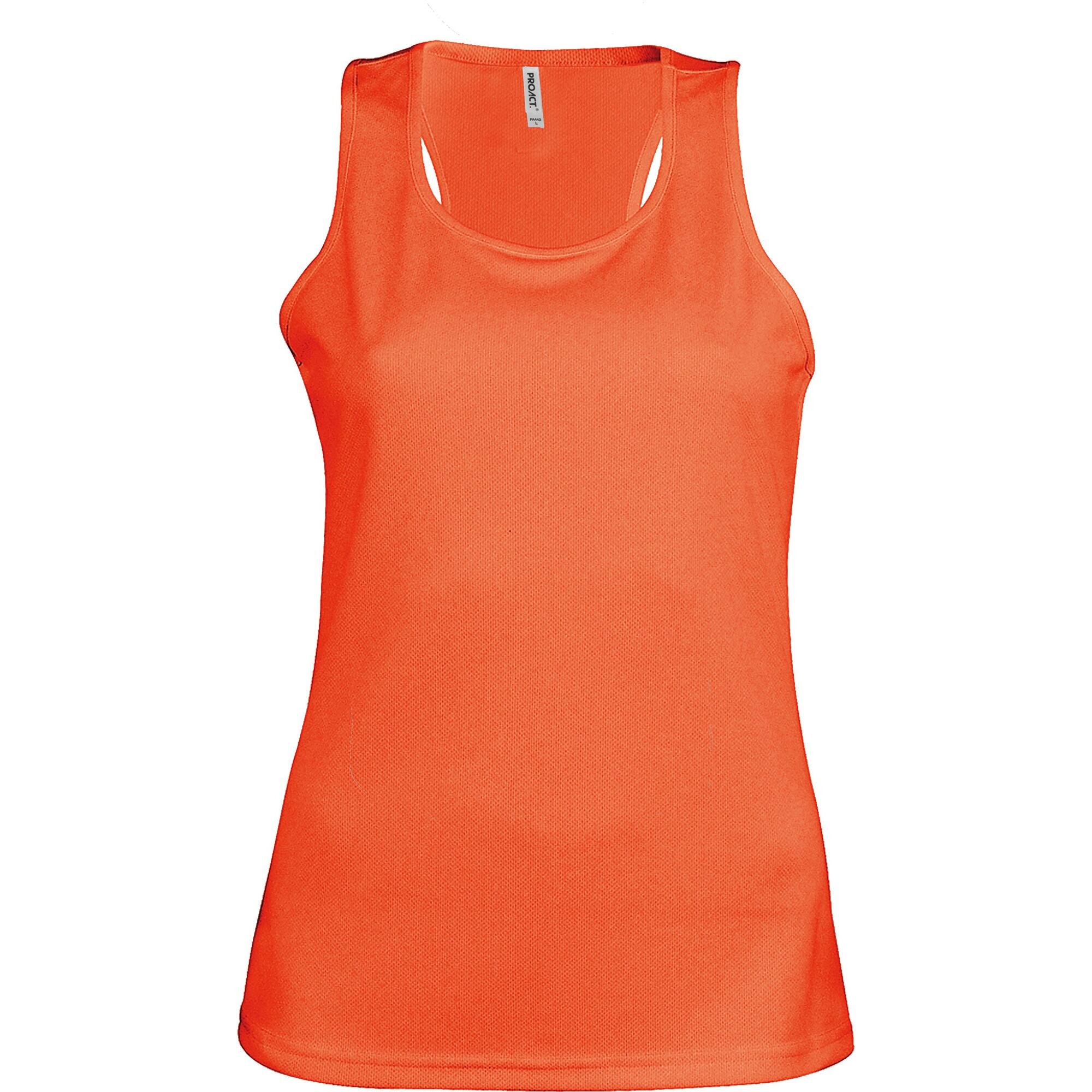 Kariban Proact Womens/Ladies Sleeveless Sports / Training Vest