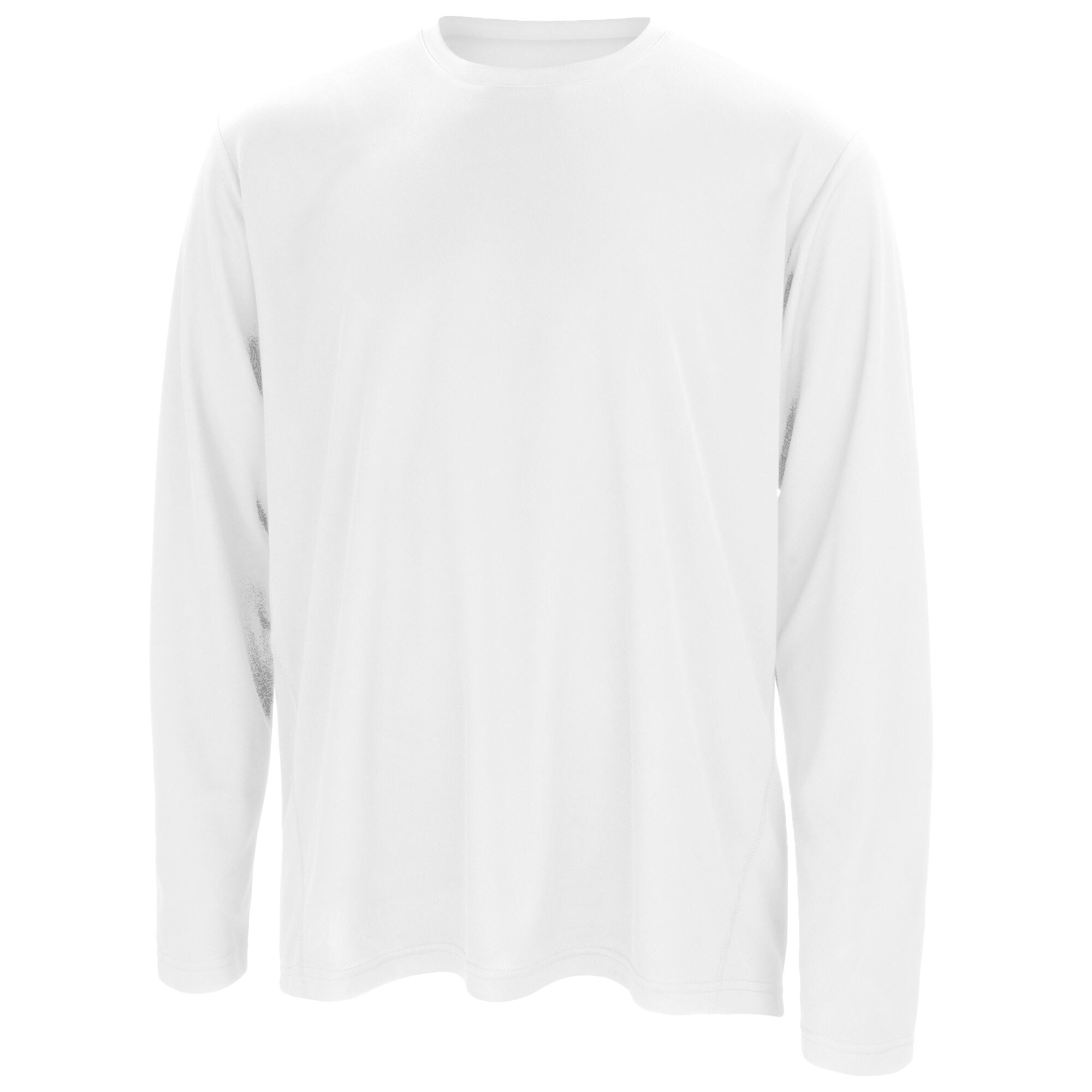 Spiro Mens Sports Quick-Dry Long Sleeve Performance T-Shirt