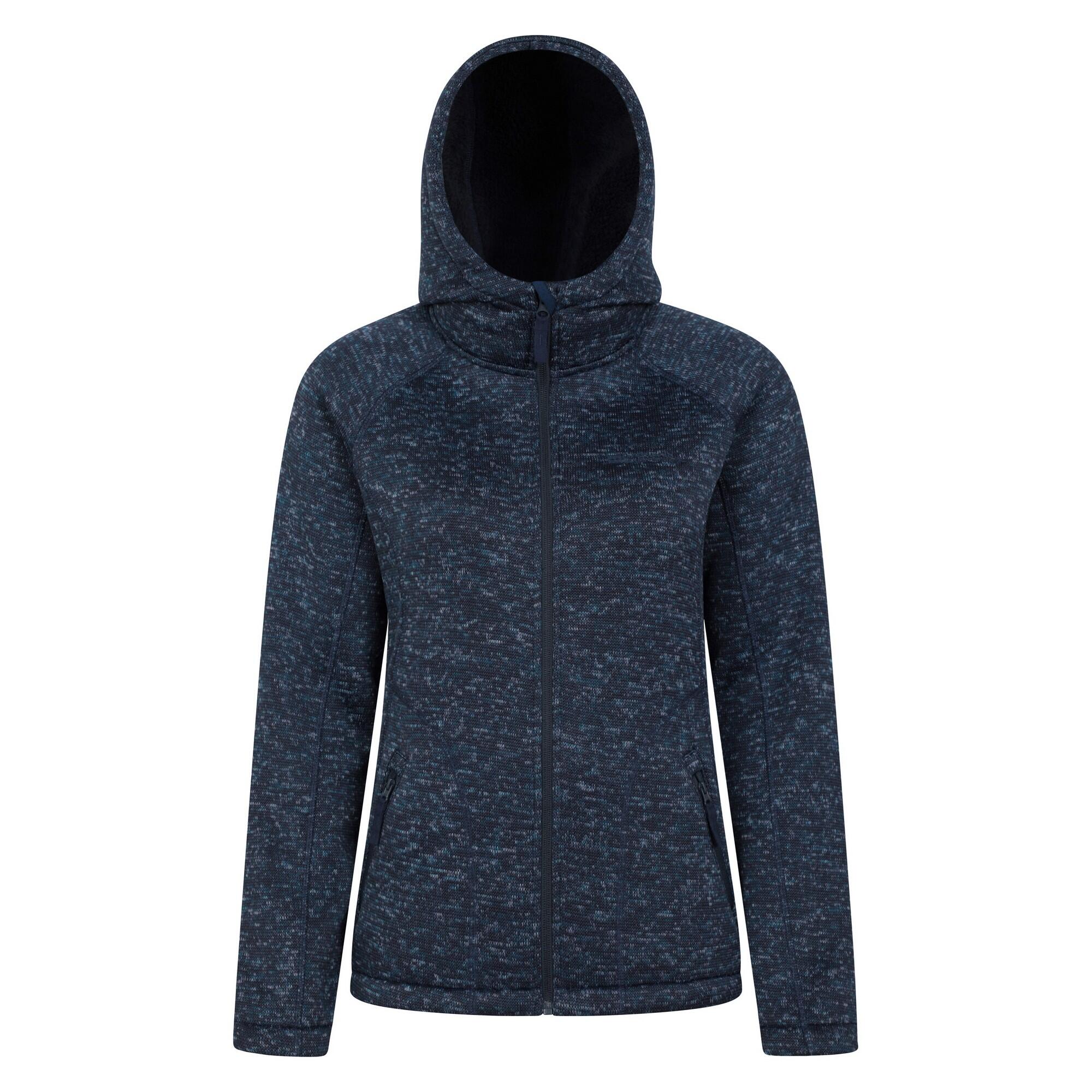 Mountain Warehouse Womens/Ladies Nevis Faux Fur Lined Full Zip Hoodie