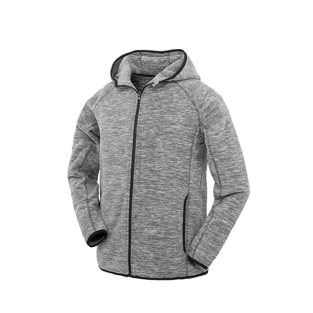 Spiro Mens Micro Fleece Hoodie