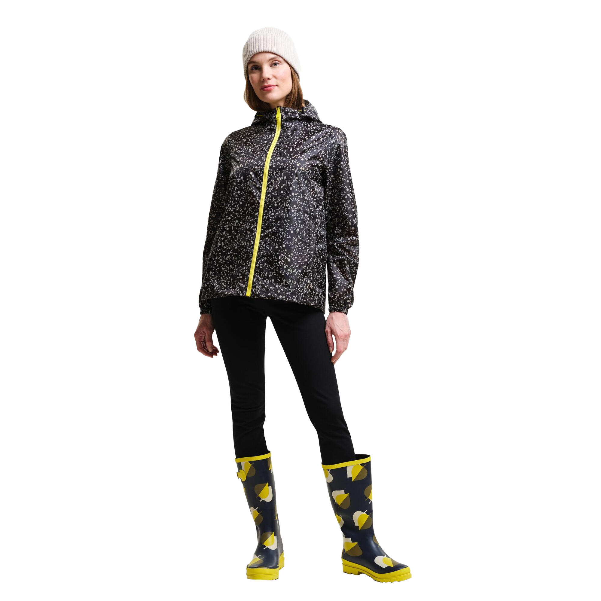 Regatta Womens Ladies Orla Kiely Pack It Printed Waterproof Jacket