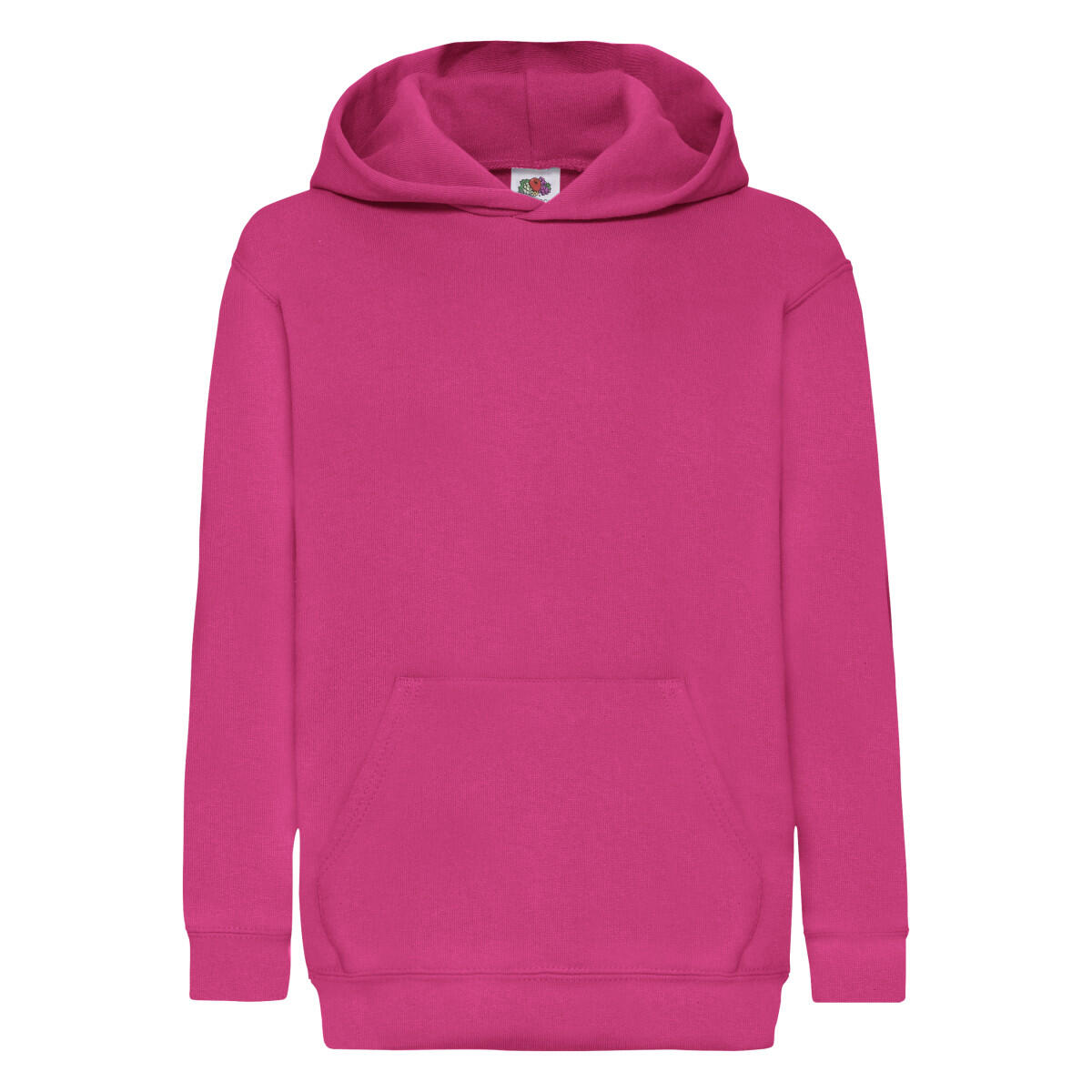 Fruit Of The Loom Childrens Unisex Hooded Sweatshirt / Hoodie