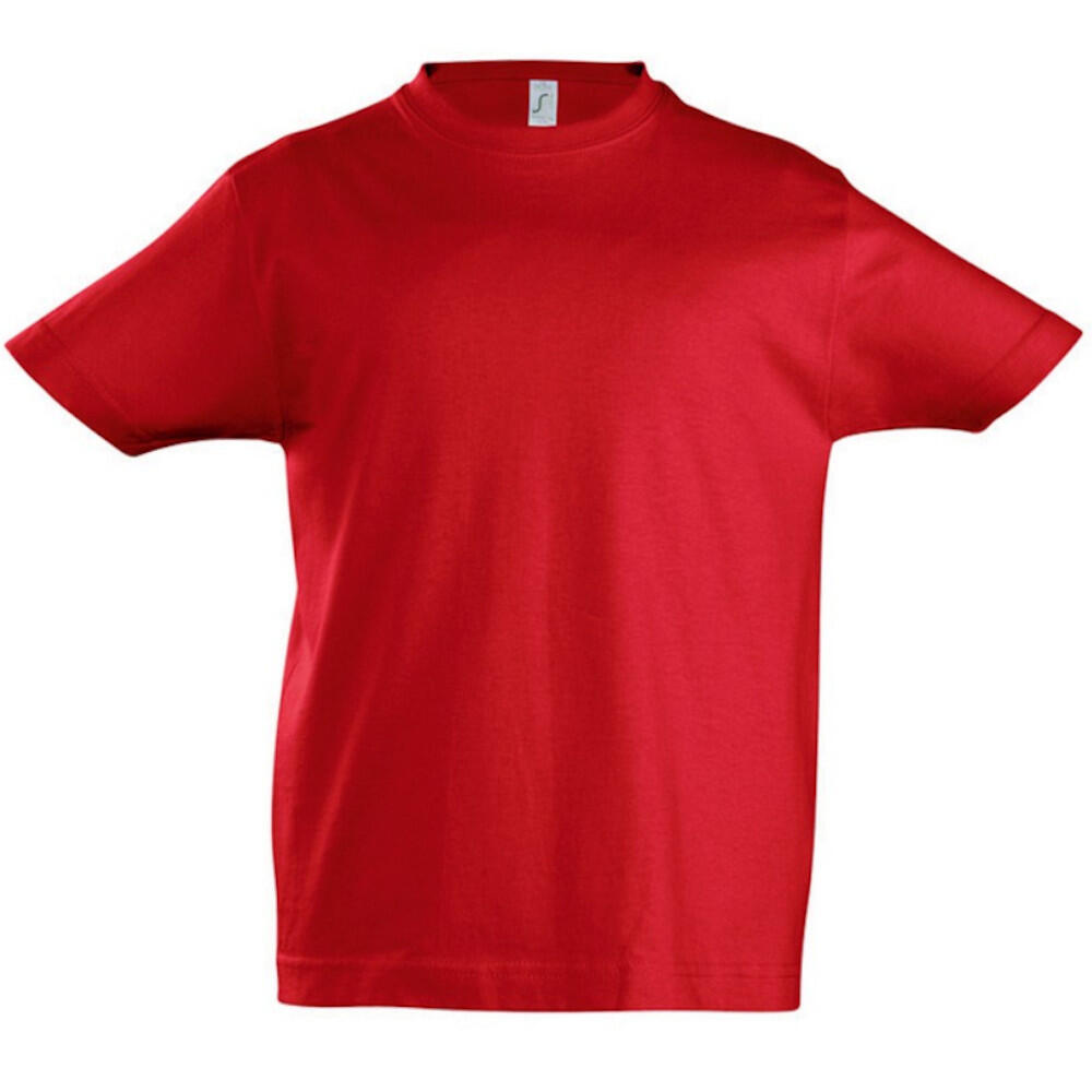 SOLS Kids Unisex Imperial Heavy Cotton Short Sleeve T-Shirt