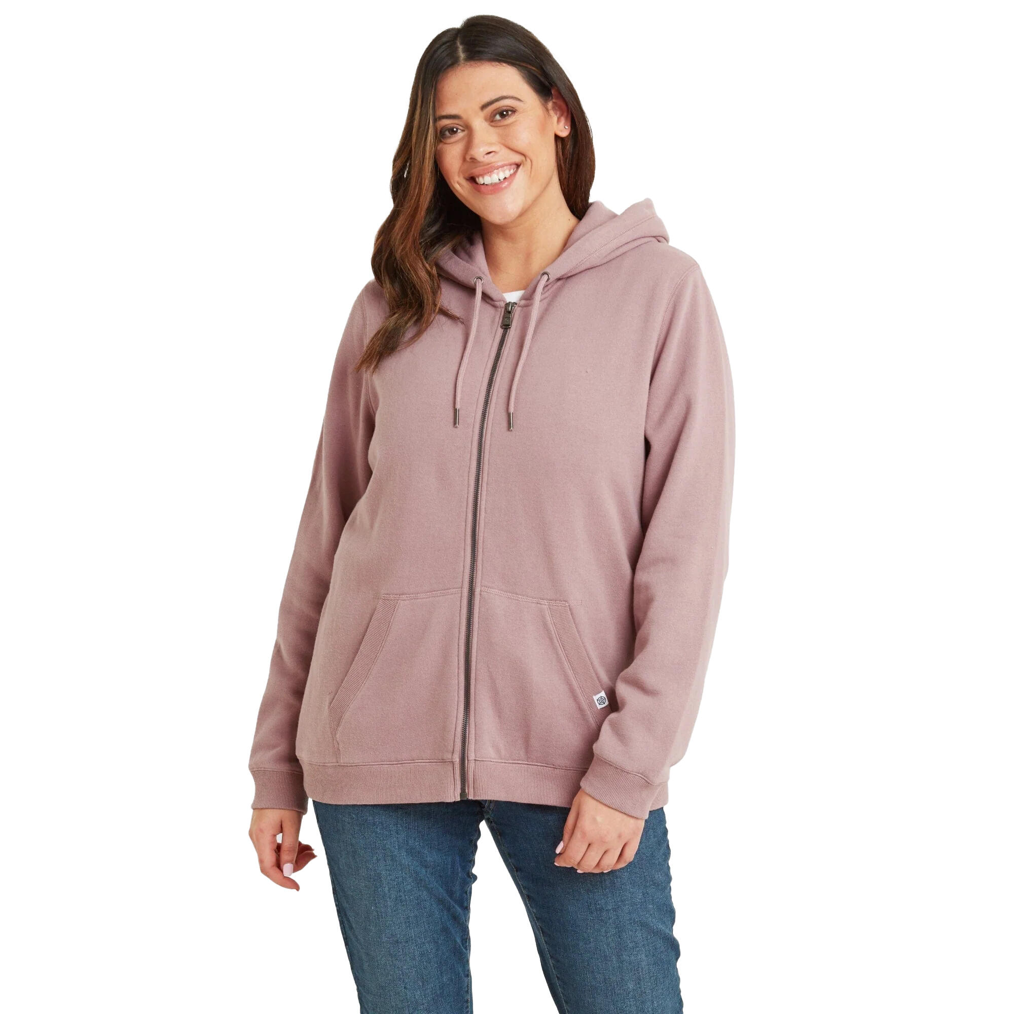 Full zip hoodie womens clearance