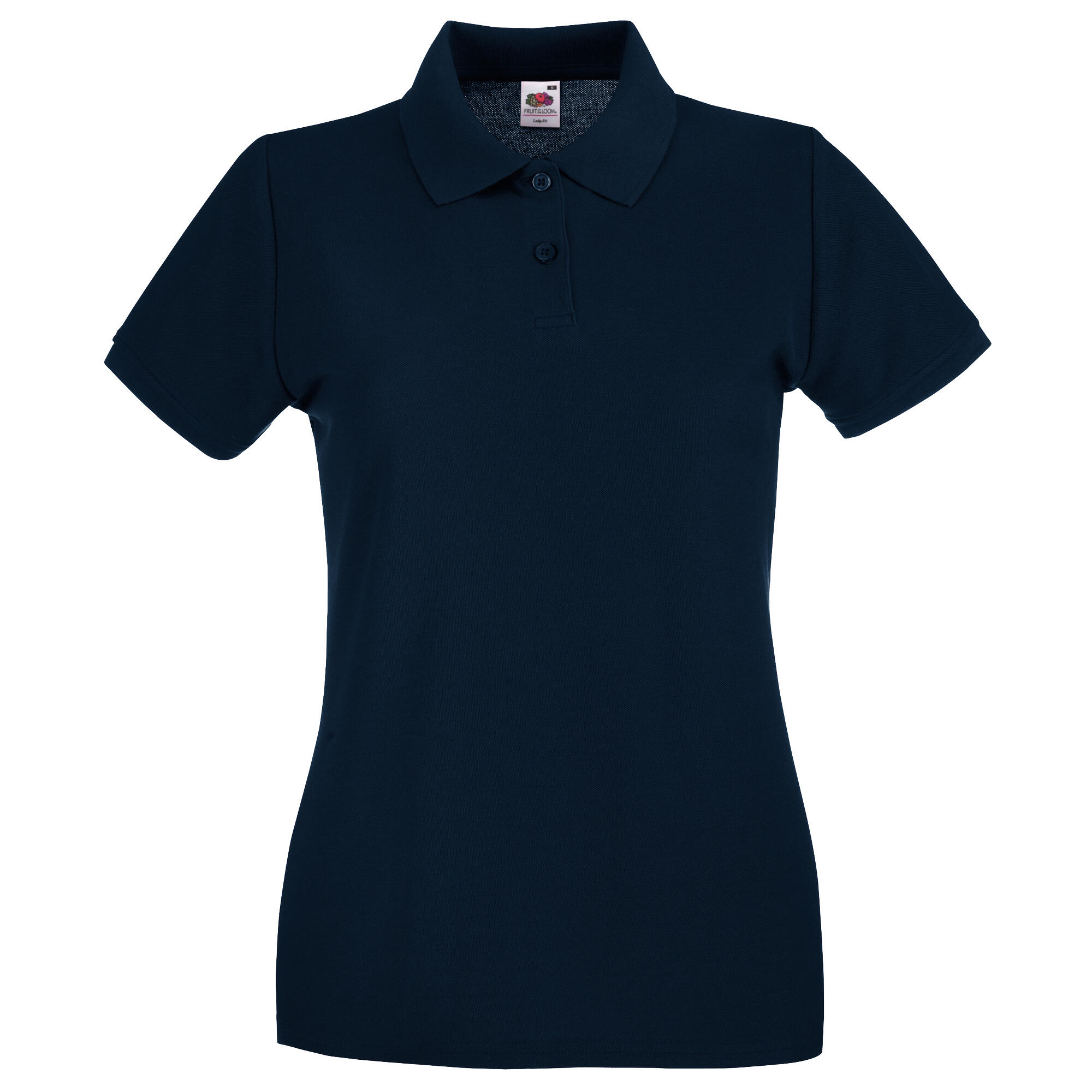 Fruit of the Loom Womens/Ladies Premium Fitted Short-Sleeved Polo Shirt
