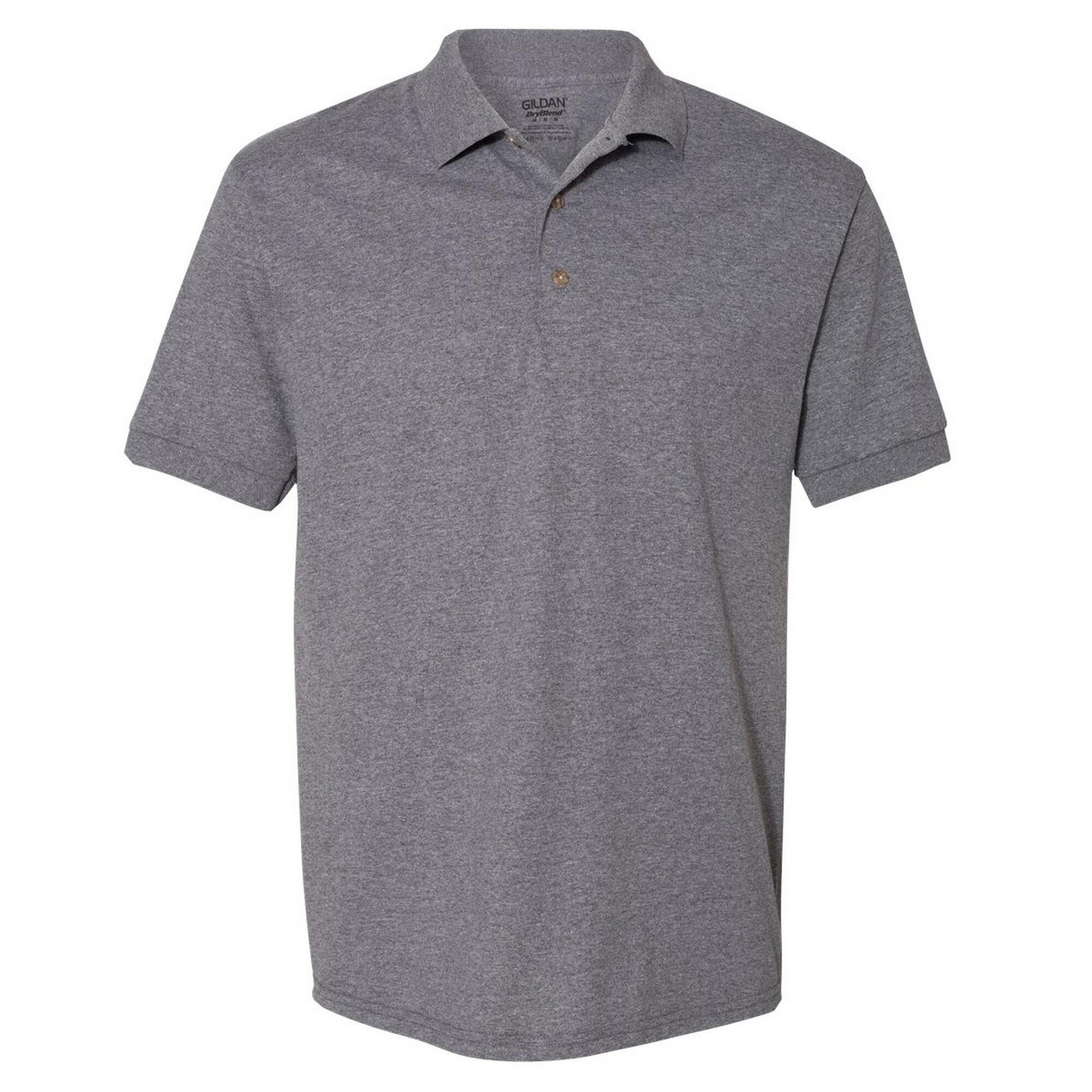 Gildan Adult DryBlend Jersey Short Sleeve Polo Shirt