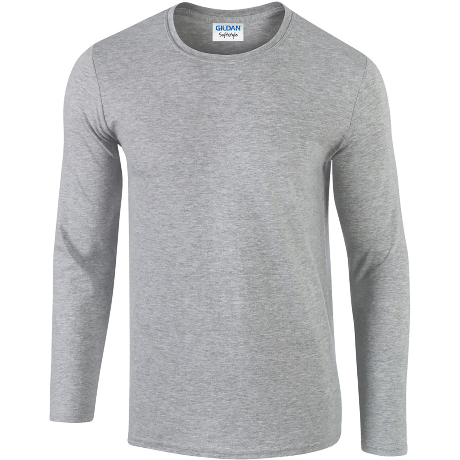 Gildan Mens Soft Style Long Sleeve T-Shirt (Pack Of 5)