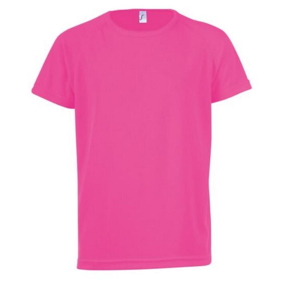SOLS Childrens/Kids Sporty Unisex Short Sleeve T-Shirt