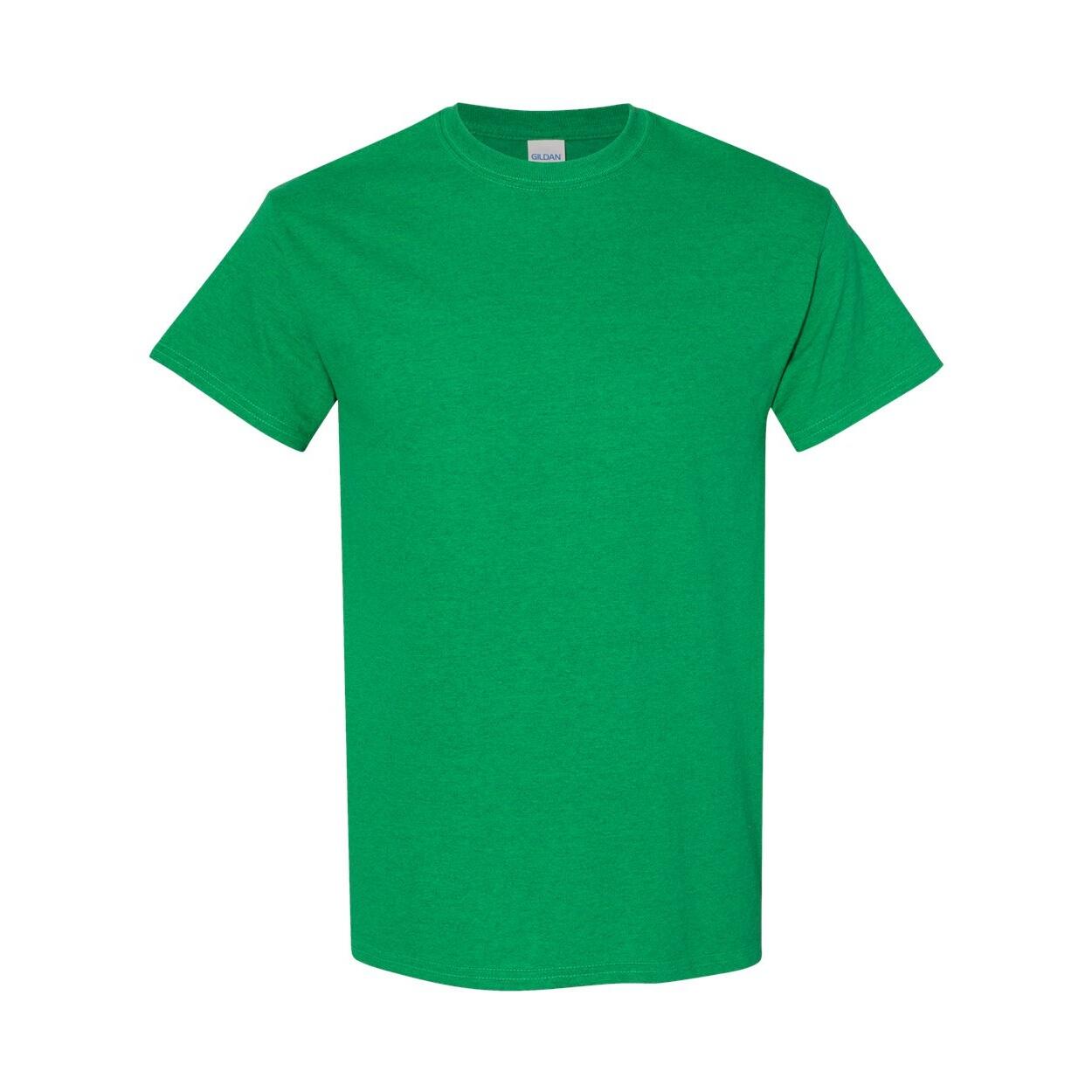 Gildan Mens Heavy Cotton Short Sleeve T-Shirt (Pack Of 5)