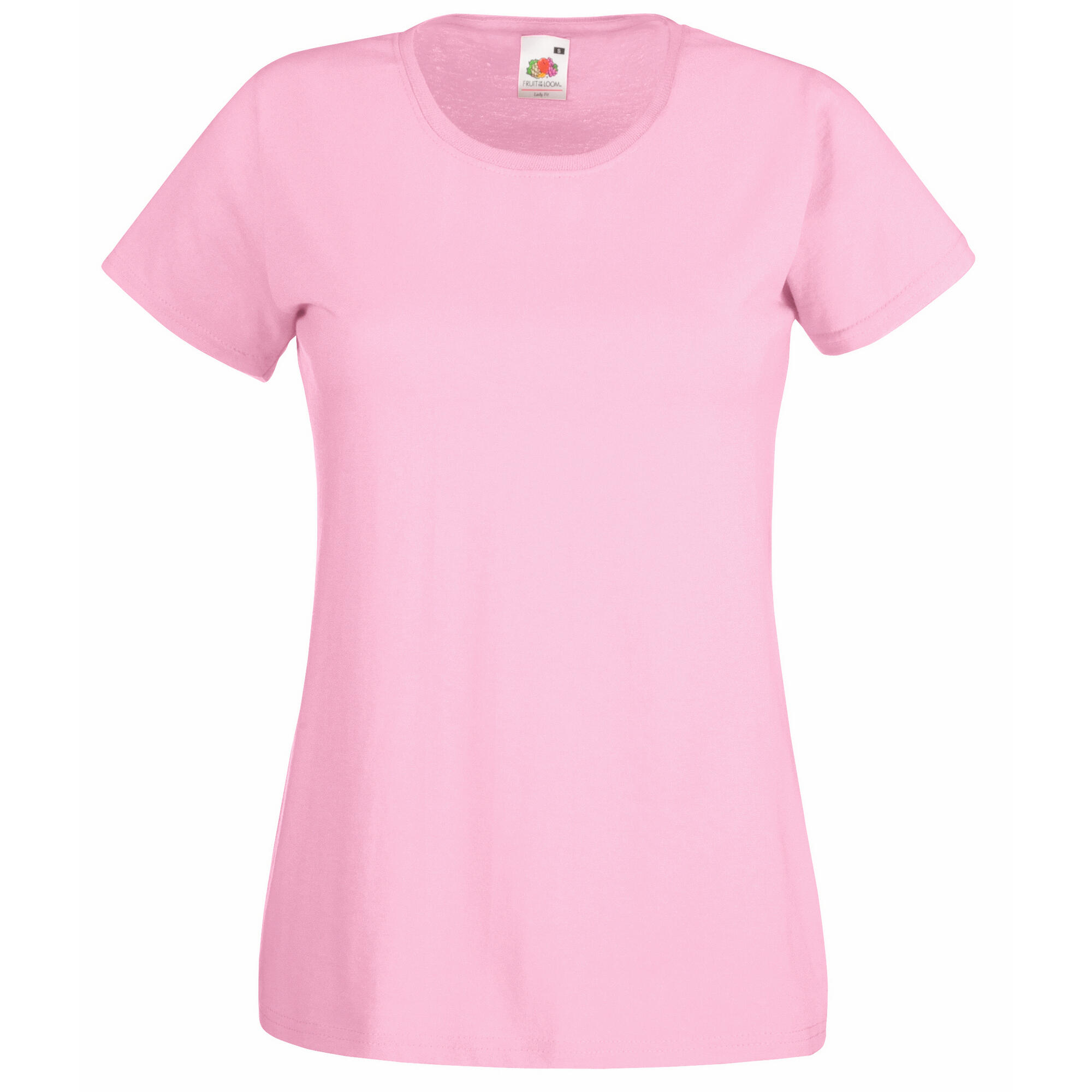 Fruit Of The Loom Ladies/Womens Lady-Fit Valueweight Short Sleeve T-Shirt (Pack